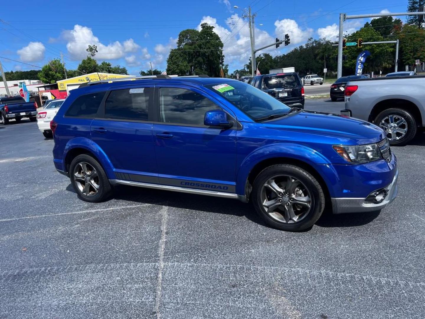 2015 BLUE DODGE JOURNEY CROSSROAD (3C4PDCGB1FT) with an 2.4L engine, Automatic transmission, located at 2929 9th St. West, Bradenton, 34205, (941) 242-2810, 27.473591, -82.570679 - Thanks for inquring into DriveNation USA! All vehicles listed can be viewed at www.drivenationusa.com for vehicle history reports and additonal info. We cannot quote any terms such as down payments or monthly payments without an application. You can apply directly at www.drivenationusa.com or by con - Photo#20