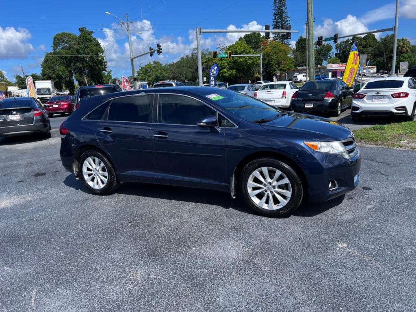 2015 BLUE TOYOTA VENZA LE (4T3ZA3BBXFU) with an 2.7L engine, Automatic transmission, located at 2929 9th St. West, Bradenton, 34205, (941) 242-2810, 27.473591, -82.570679 - Photo#16