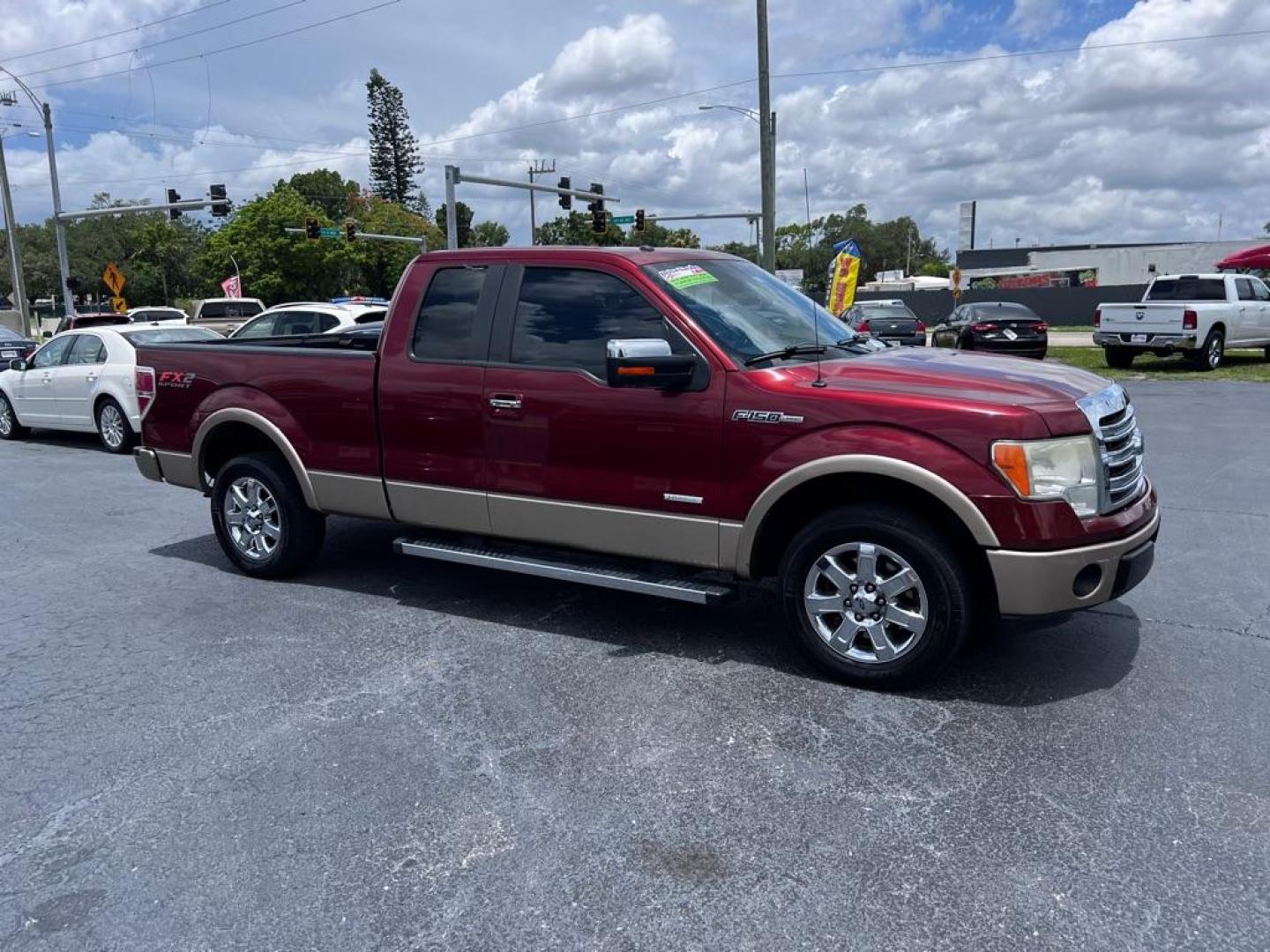 2014 BROWN FORD F150 SUPER CAB (1FTFX1CT2EK) with an 3.5L engine, Automatic transmission, located at 2929 9th St. West, Bradenton, 34205, (941) 242-2810, 27.473591, -82.570679 - Photo#0