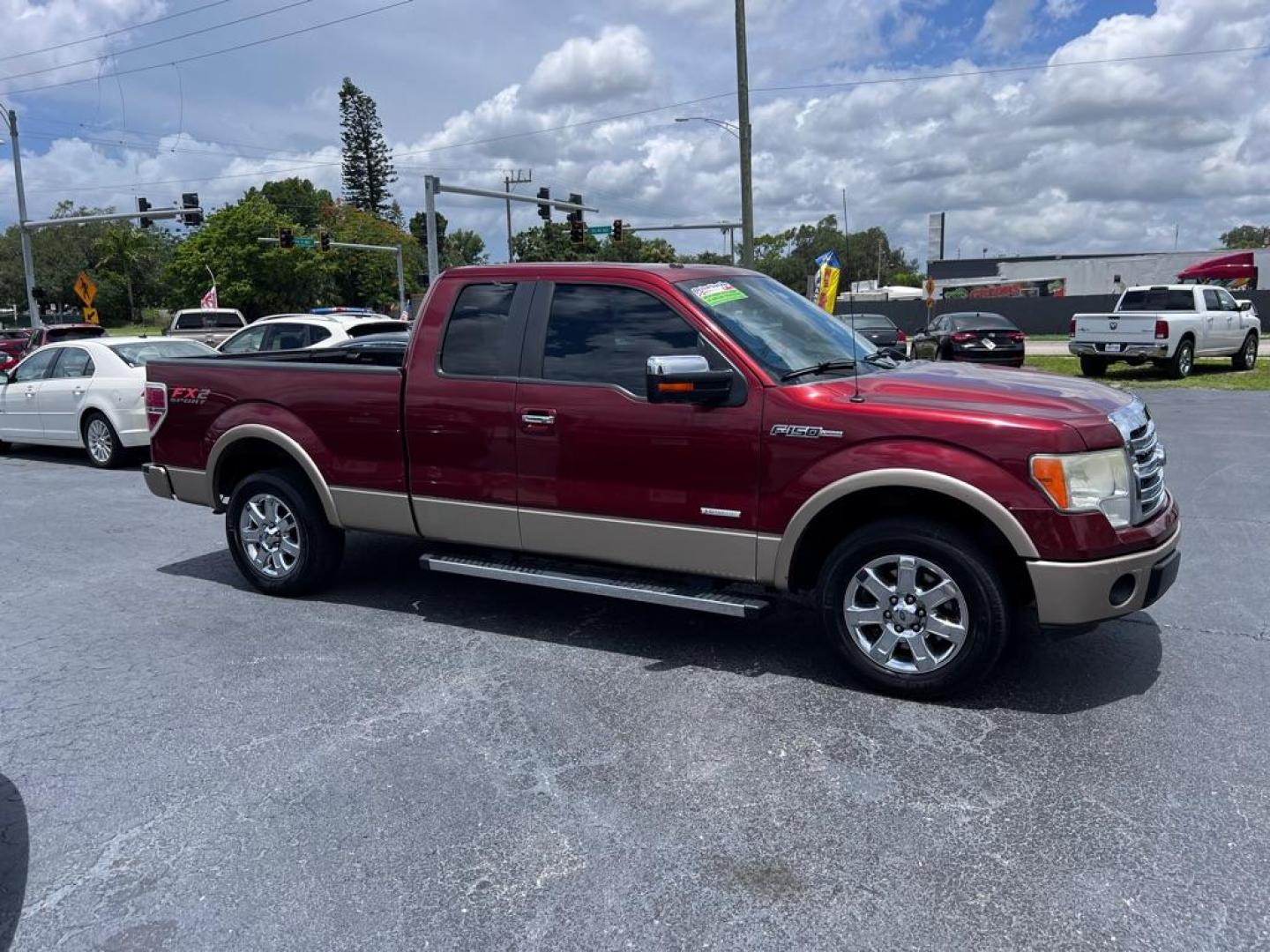 2014 BROWN FORD F150 SUPER CAB (1FTFX1CT2EK) with an 3.5L engine, Automatic transmission, located at 2929 9th St. West, Bradenton, 34205, (941) 242-2810, 27.473591, -82.570679 - Photo#1