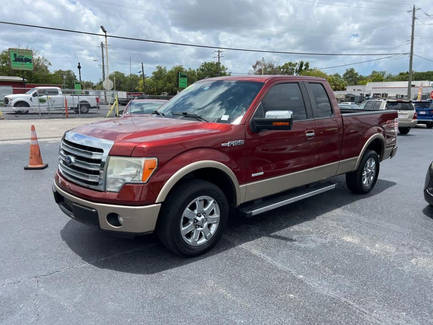 2014 BROWN FORD F150 SUPER CAB (1FTFX1CT2EK) with an 3.5L engine, Automatic transmission, located at 2929 9th St. West, Bradenton, 34205, (941) 242-2810, 27.473591, -82.570679 - Photo#3