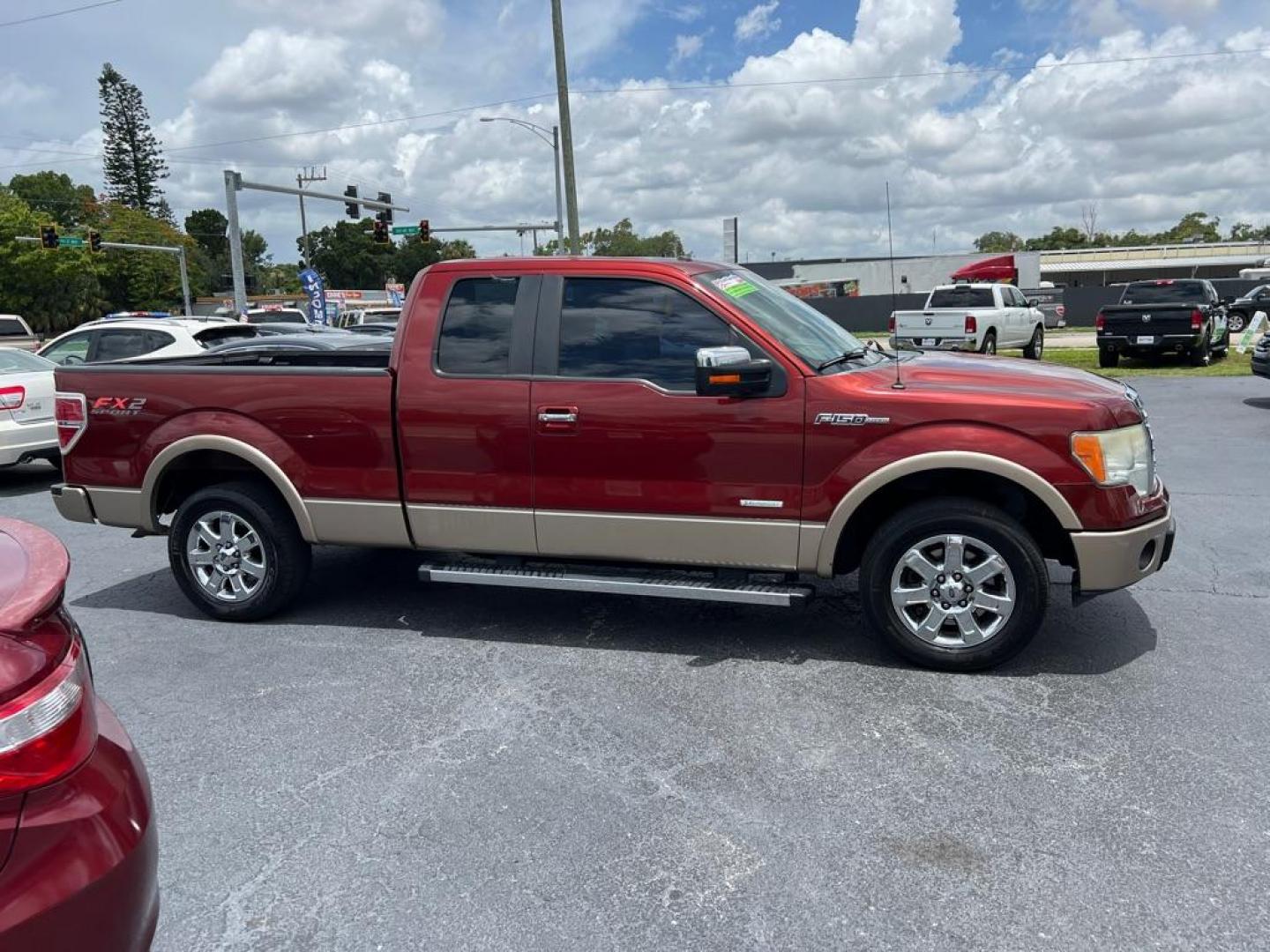 2014 BROWN FORD F150 SUPER CAB (1FTFX1CT2EK) with an 3.5L engine, Automatic transmission, located at 2929 9th St. West, Bradenton, 34205, (941) 242-2810, 27.473591, -82.570679 - Photo#7