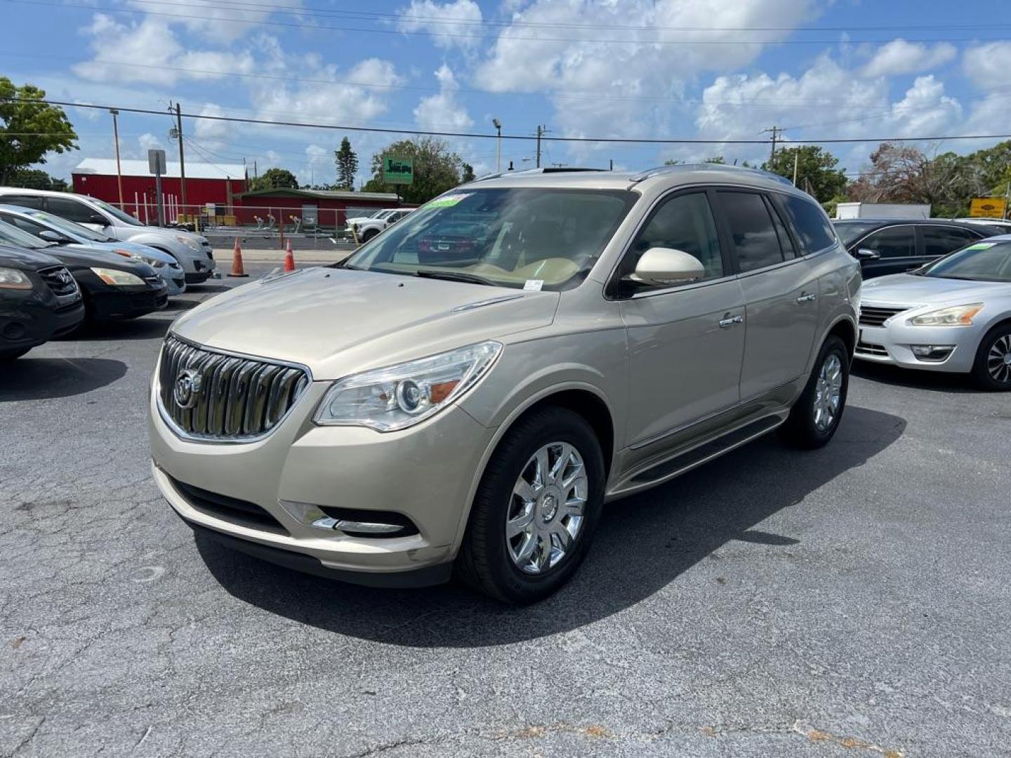 2017 SILVER BUICK ENCLAVE (5GAKRCKD2HJ) with an 3.6L engine, Automatic transmission, located at 2929 9th St. West, Bradenton, 34205, (941) 242-2810, 27.473591, -82.570679 - Photo#3