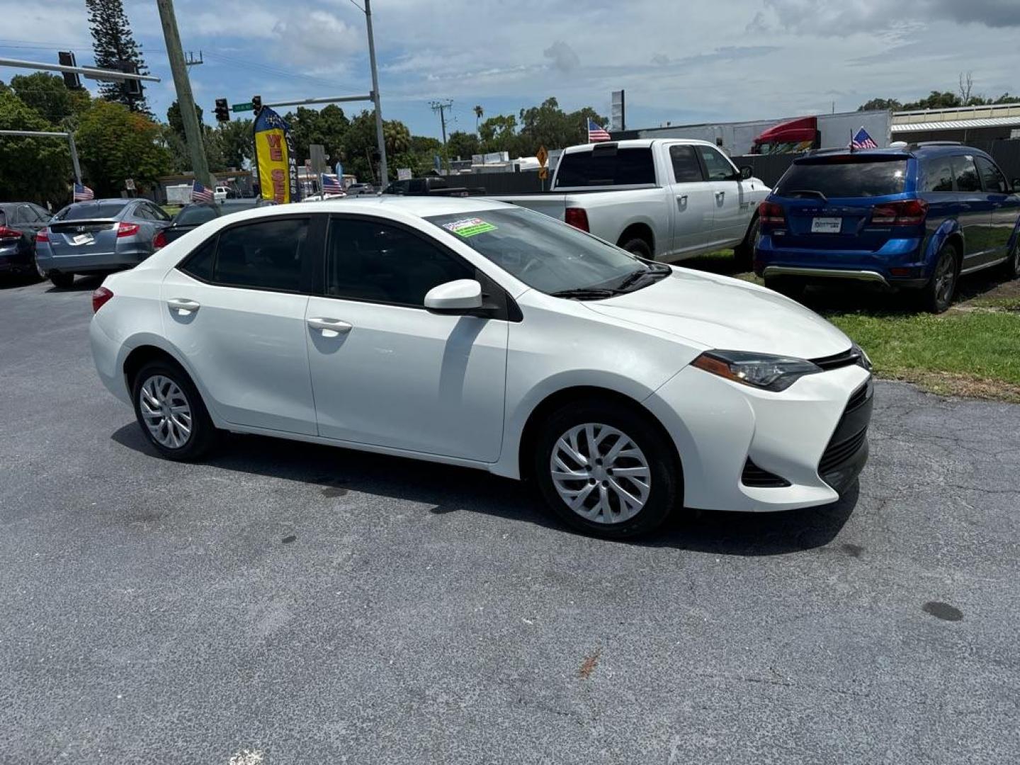 2017 WHITE TOYOTA COROLLA LE (5YFBURHE4HP) with an 1.8L engine, Continuously Variable transmission, located at 2929 9th St. West, Bradenton, 34205, (941) 242-2810, 27.473591, -82.570679 - Thanks for inquring into DriveNation USA! All vehicles listed can be viewed at www.drivenationusa.com for vehicle history reports and additonal info. We cannot quote any terms such as down payments or monthly payments without an application. You can apply directly at www.drivenationusa.com or by con - Photo#0