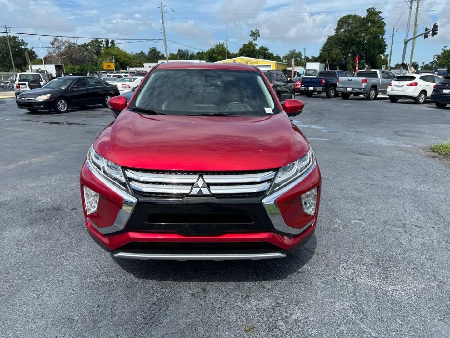 2019 RED MITSUBISHI ECLIPSE CROSS SEL (JA4AT5AA9KZ) with an 1.5L engine, Automatic transmission, located at 2929 9th St. West, Bradenton, 34205, (941) 242-2810, 27.473591, -82.570679 - Photo#2