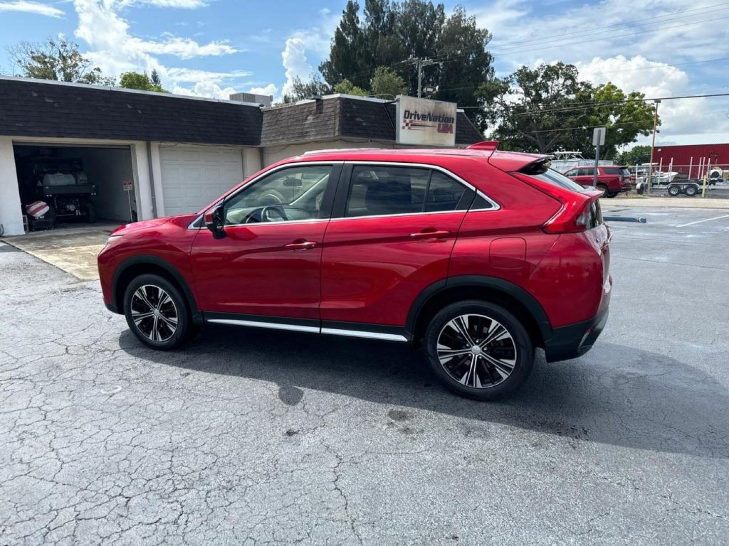 2019 RED MITSUBISHI ECLIPSE CROSS SEL (JA4AT5AA9KZ) with an 1.5L engine, Automatic transmission, located at 2929 9th St. West, Bradenton, 34205, (941) 242-2810, 27.473591, -82.570679 - Photo#4