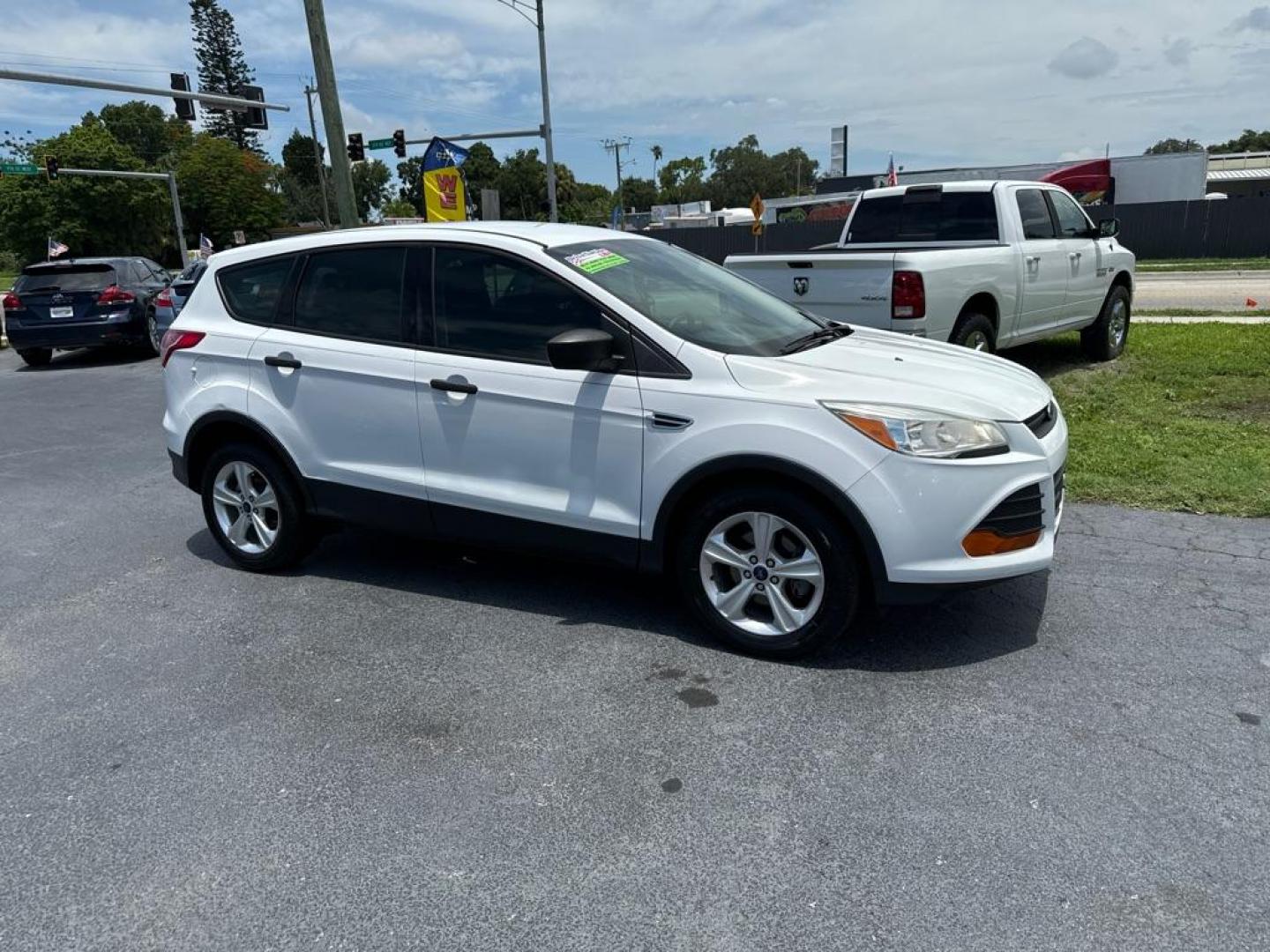 2015 WHITE FORD ESCAPE S (1FMCU0F75FU) with an 2.5L engine, Automatic transmission, located at 2929 9th St. West, Bradenton, 34205, (941) 242-2810, 27.473591, -82.570679 - Thanks for inquring into DriveNation USA! All vehicles listed can be viewed at www.drivenationusa.com for vehicle history reports and additonal info. We cannot quote any terms such as down payments or monthly payments without an application. You can apply directly at www.drivenationusa.com or by con - Photo#1