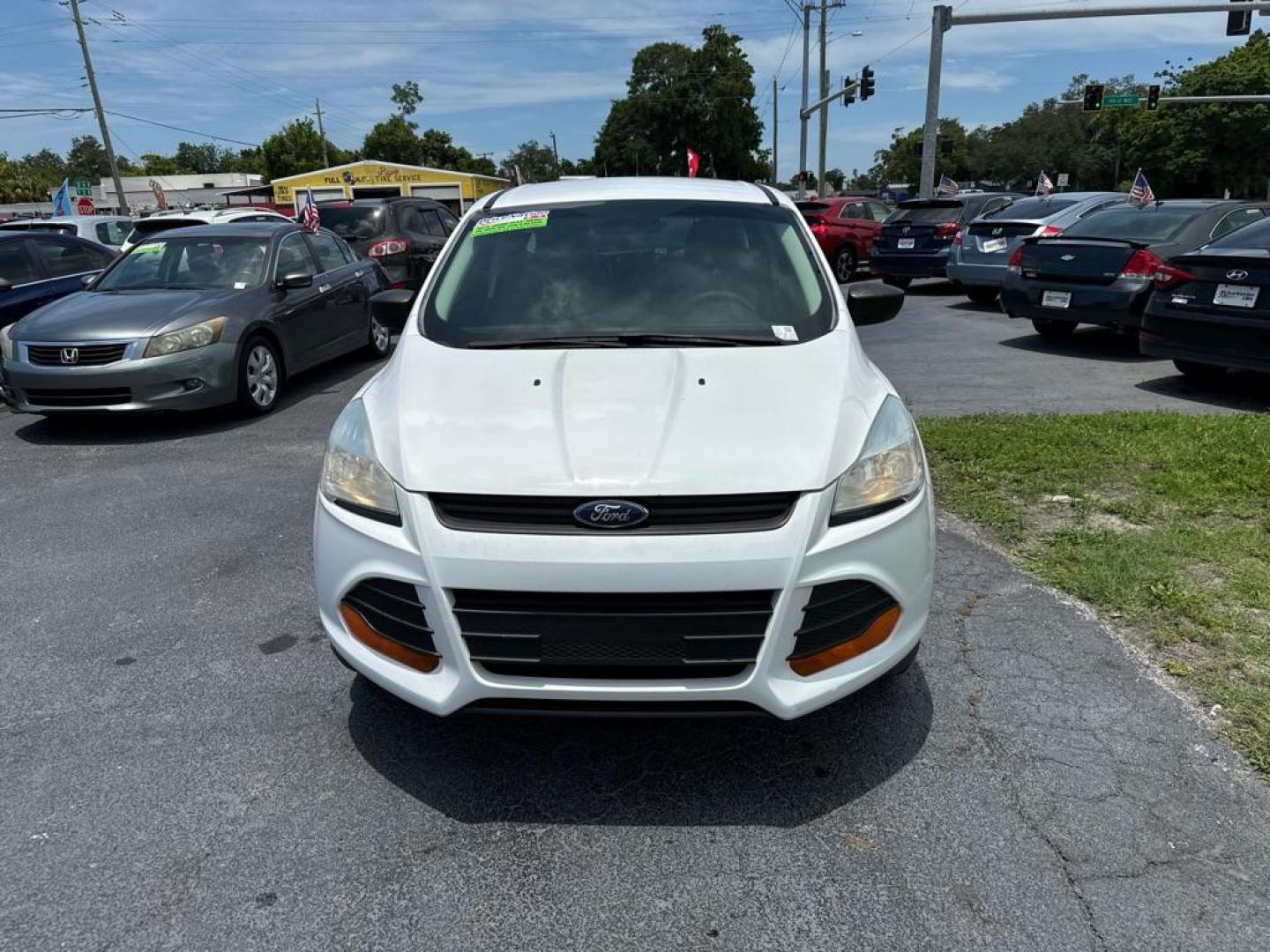 2015 WHITE FORD ESCAPE S (1FMCU0F75FU) with an 2.5L engine, Automatic transmission, located at 2929 9th St. West, Bradenton, 34205, (941) 242-2810, 27.473591, -82.570679 - Thanks for inquring into DriveNation USA! All vehicles listed can be viewed at www.drivenationusa.com for vehicle history reports and additonal info. We cannot quote any terms such as down payments or monthly payments without an application. You can apply directly at www.drivenationusa.com or by con - Photo#2