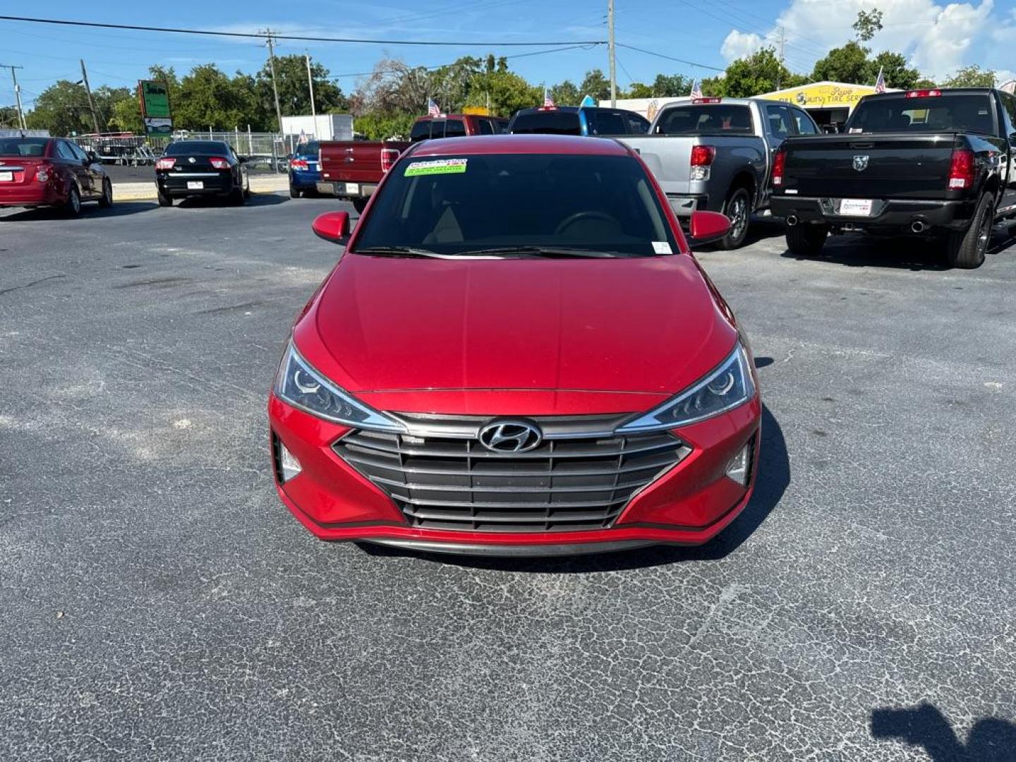 2019 RED HYUNDAI ELANTRA SEL (5NPD84LF5KH) with an 2.0L engine, Automatic transmission, located at 2929 9th St. West, Bradenton, 34205, (941) 242-2810, 27.473591, -82.570679 - Thanks for inquring into DriveNation USA! All vehicles listed can be viewed at www.drivenationusa.com for vehicle history reports and additonal info. We cannot quote any terms such as down payments or monthly payments without an application. You can apply directly at www.drivenationusa.com or by con - Photo#2