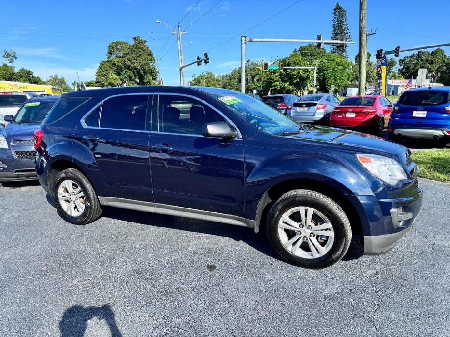 2015 BLUE CHEVROLET EQUINOX LS (2GNALAEK0F1) with an 2.4L engine, Automatic transmission, located at 2929 9th St. West, Bradenton, 34205, (941) 242-2810, 27.473591, -82.570679 - Photo#0