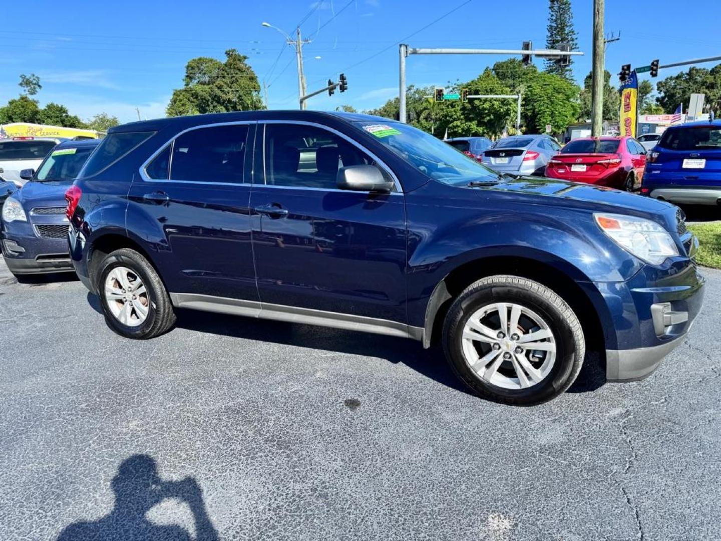 2015 BLUE CHEVROLET EQUINOX LS (2GNALAEK0F1) with an 2.4L engine, Automatic transmission, located at 2929 9th St. West, Bradenton, 34205, (941) 242-2810, 27.473591, -82.570679 - Photo#1