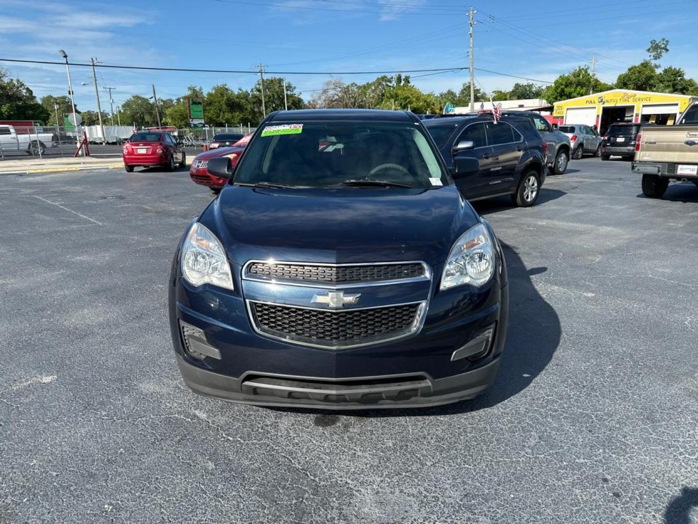 2015 BLUE CHEVROLET EQUINOX LS (2GNALAEK0F1) with an 2.4L engine, Automatic transmission, located at 2929 9th St. West, Bradenton, 34205, (941) 242-2810, 27.473591, -82.570679 - Photo#3