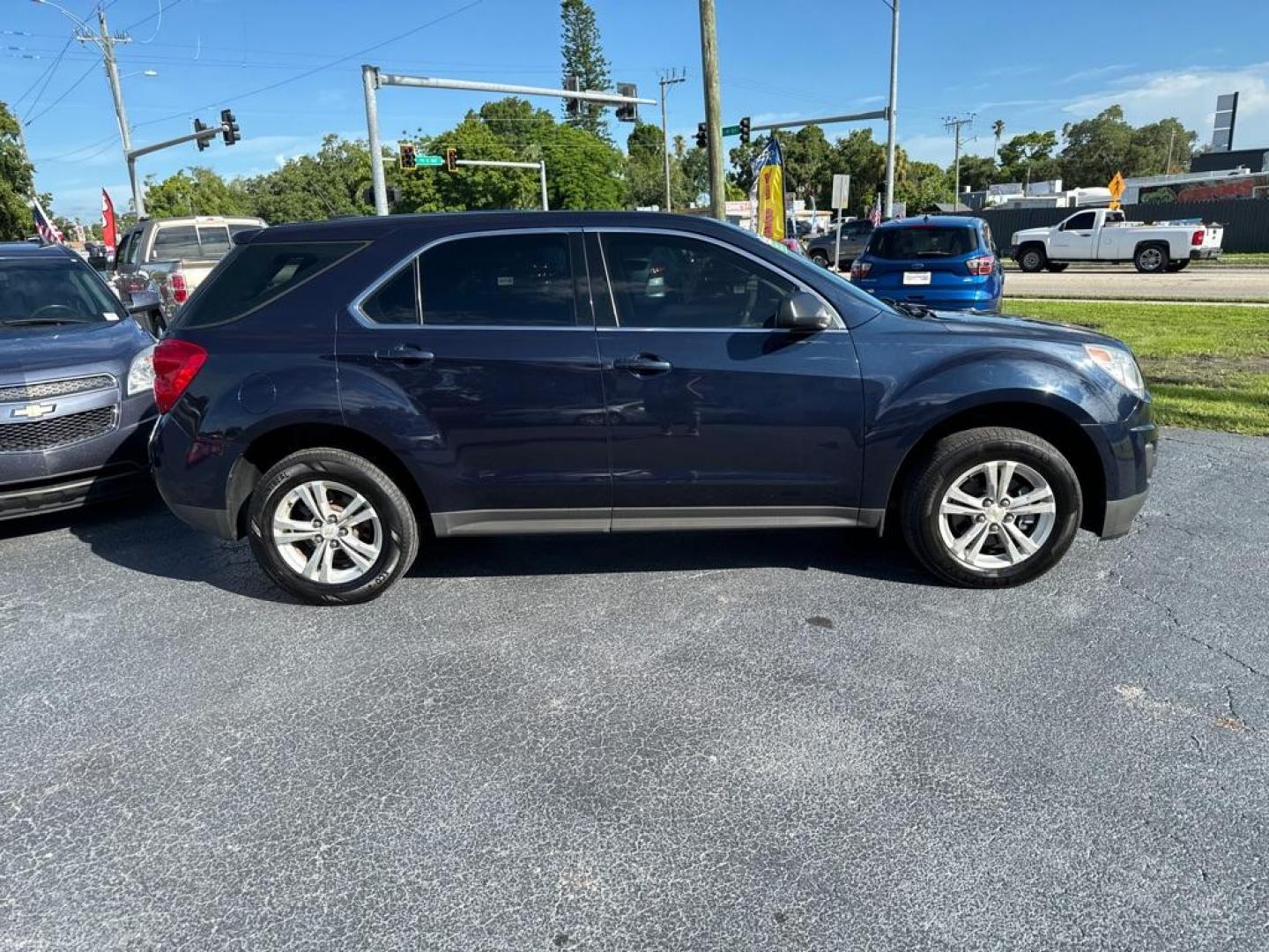 2015 BLUE CHEVROLET EQUINOX LS (2GNALAEK0F1) with an 2.4L engine, Automatic transmission, located at 2929 9th St. West, Bradenton, 34205, (941) 242-2810, 27.473591, -82.570679 - Photo#7