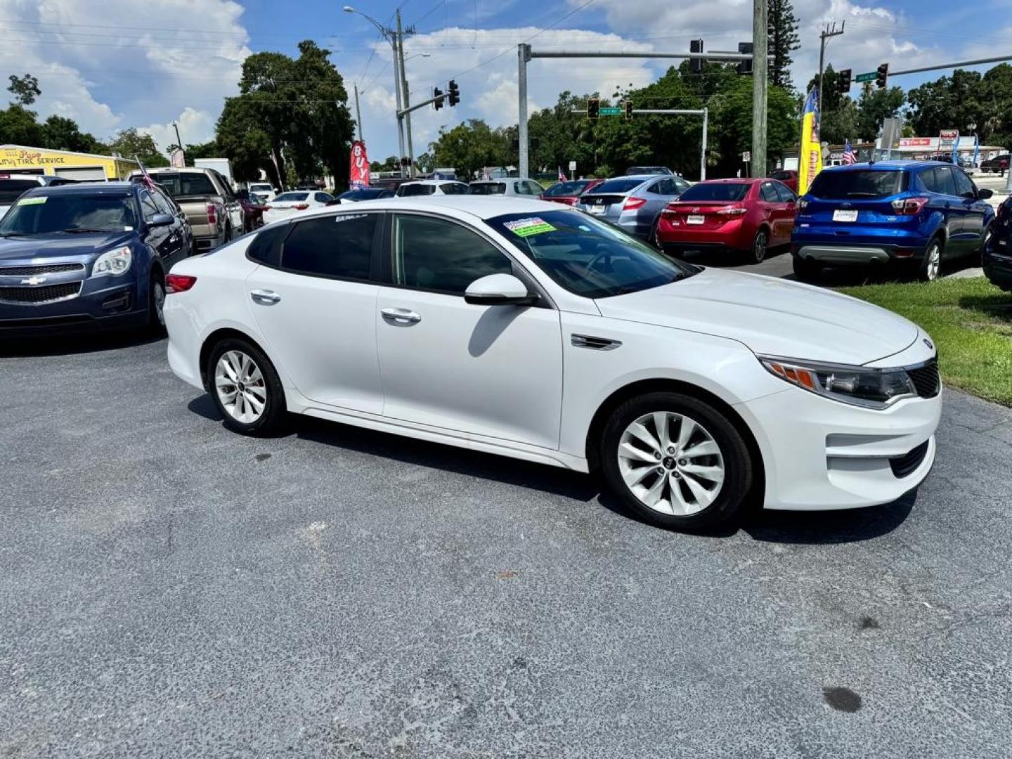 2016 WHITE KIA OPTIMA LX (5XXGT4L34GG) with an 2.4L engine, Automatic transmission, located at 2929 9th St. West, Bradenton, 34205, (941) 242-2810, 27.473591, -82.570679 - Thanks for inquring into DriveNation USA! All vehicles listed can be viewed at www.drivenationusa.com for vehicle history reports and additonal info. We cannot quote any terms such as down payments or monthly payments without an application. You can apply directly at www.drivenationusa.com or by con - Photo#0