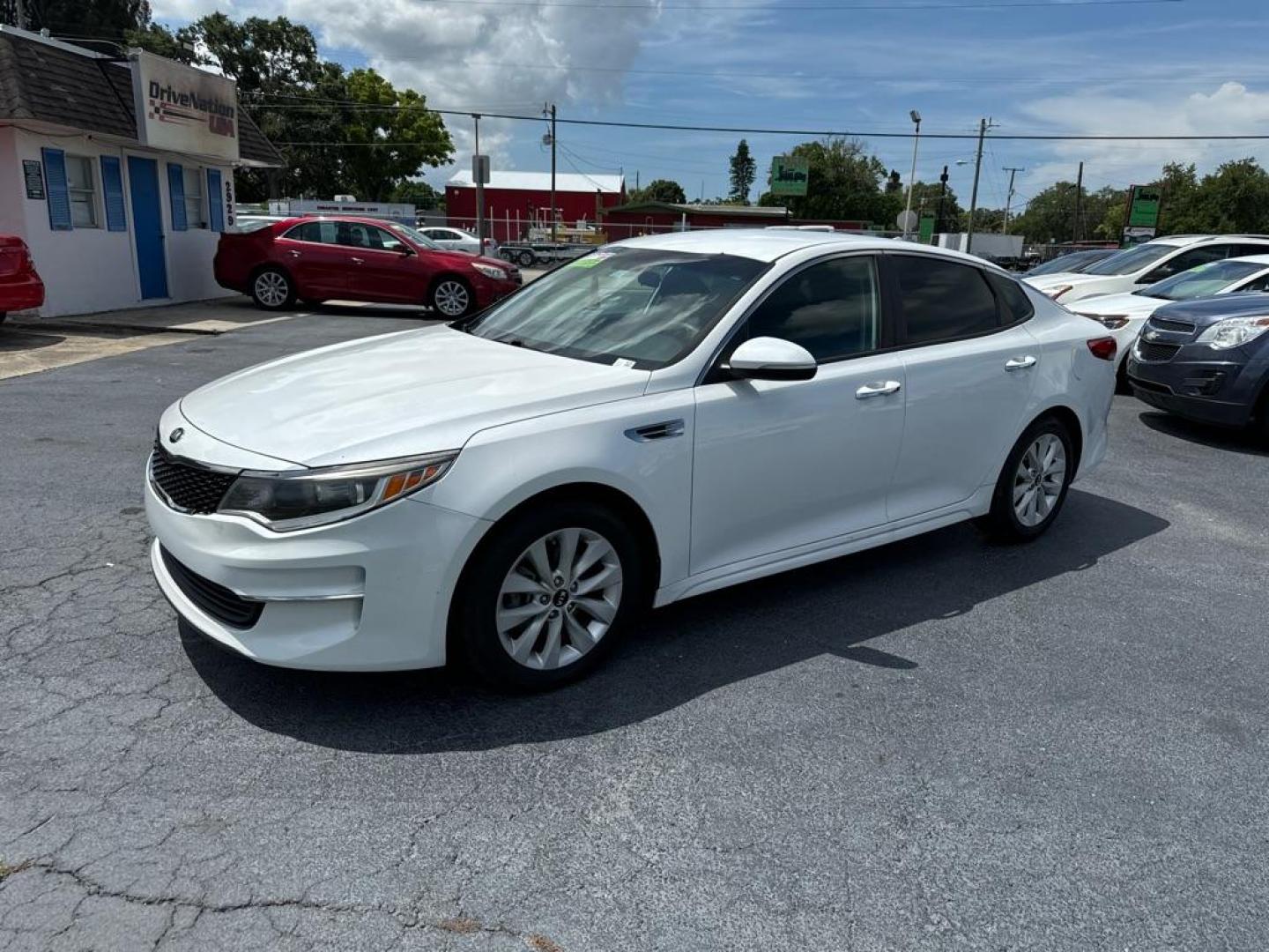 2016 WHITE KIA OPTIMA LX (5XXGT4L34GG) with an 2.4L engine, Automatic transmission, located at 2929 9th St. West, Bradenton, 34205, (941) 242-2810, 27.473591, -82.570679 - Thanks for inquring into DriveNation USA! All vehicles listed can be viewed at www.drivenationusa.com for vehicle history reports and additonal info. We cannot quote any terms such as down payments or monthly payments without an application. You can apply directly at www.drivenationusa.com or by con - Photo#3