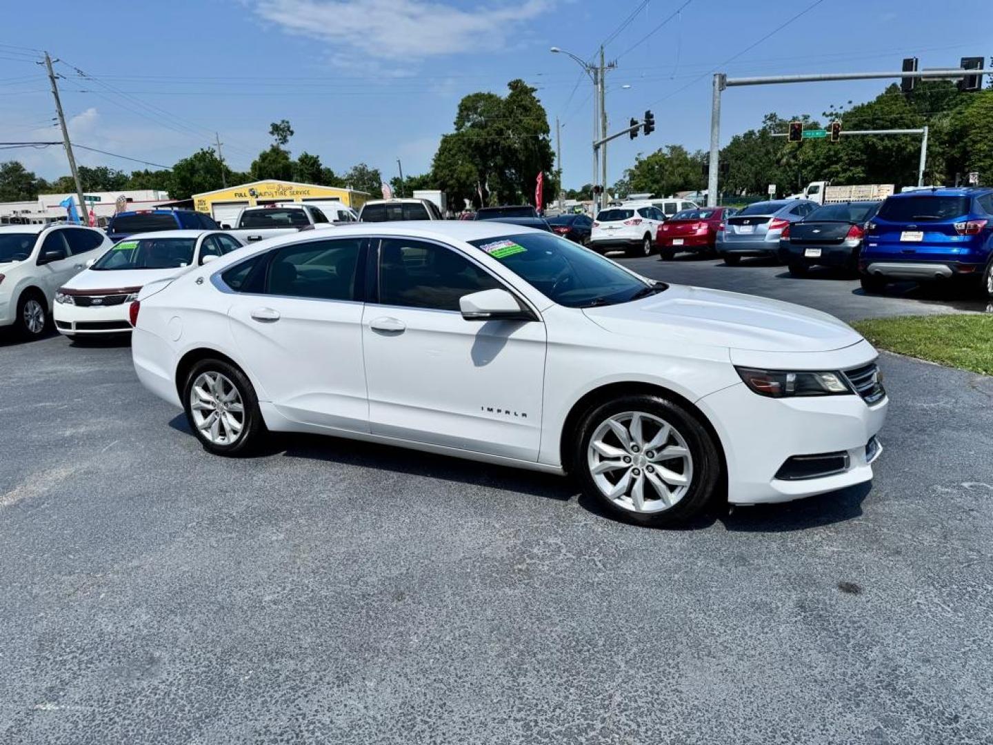 2017 WHITE CHEVROLET IMPALA LT (2G1105S37H9) with an 3.6L engine, Automatic transmission, located at 2929 9th St. West, Bradenton, 34205, (941) 242-2810, 27.473591, -82.570679 - Thanks for inquring into DriveNation USA! All vehicles listed can be viewed at www.drivenationusa.com for vehicle history reports and additonal info. We cannot quote any terms such as down payments or monthly payments without an application. You can apply directly at www.drivenationusa.com or by con - Photo#0