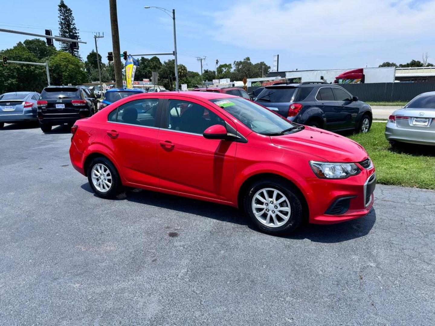 2020 RED CHEVROLET SONIC LT (1G1JD5SB3L4) with an 1.4L engine, Automatic transmission, located at 2929 9th St. West, Bradenton, 34205, (941) 242-2810, 27.473591, -82.570679 - Thanks for inquring into DriveNation USA! All vehicles listed can be viewed at www.drivenationusa.com for vehicle history reports and additonal info. We cannot quote any terms such as down payments or monthly payments without an application. You can apply directly at www.drivenationusa.com or by con - Photo#1