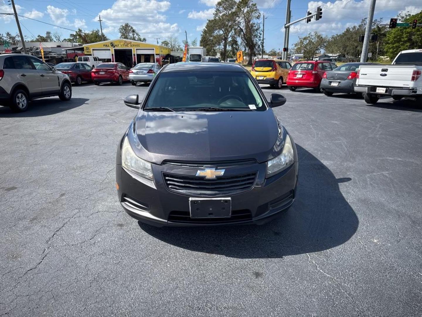 2013 GRAY CHEVROLET CRUZE LT (1G1PC5SB1D7) with an 1.4L engine, Automatic transmission, located at 2929 9th St. West, Bradenton, 34205, (941) 242-2810, 27.473591, -82.570679 - Photo#2