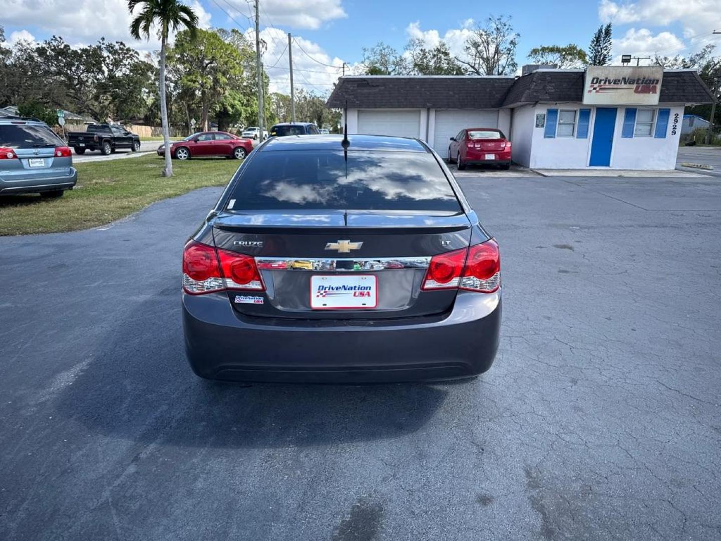 2013 GRAY CHEVROLET CRUZE LT (1G1PC5SB1D7) with an 1.4L engine, Automatic transmission, located at 2929 9th St. West, Bradenton, 34205, (941) 242-2810, 27.473591, -82.570679 - Photo#6