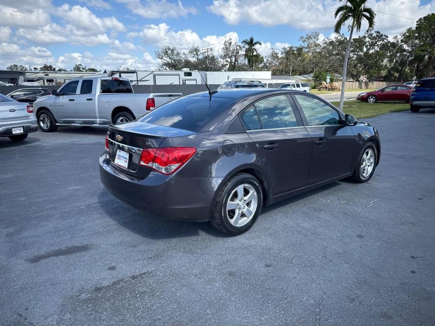 2013 GRAY CHEVROLET CRUZE LT (1G1PC5SB1D7) with an 1.4L engine, Automatic transmission, located at 2929 9th St. West, Bradenton, 34205, (941) 242-2810, 27.473591, -82.570679 - Photo#7