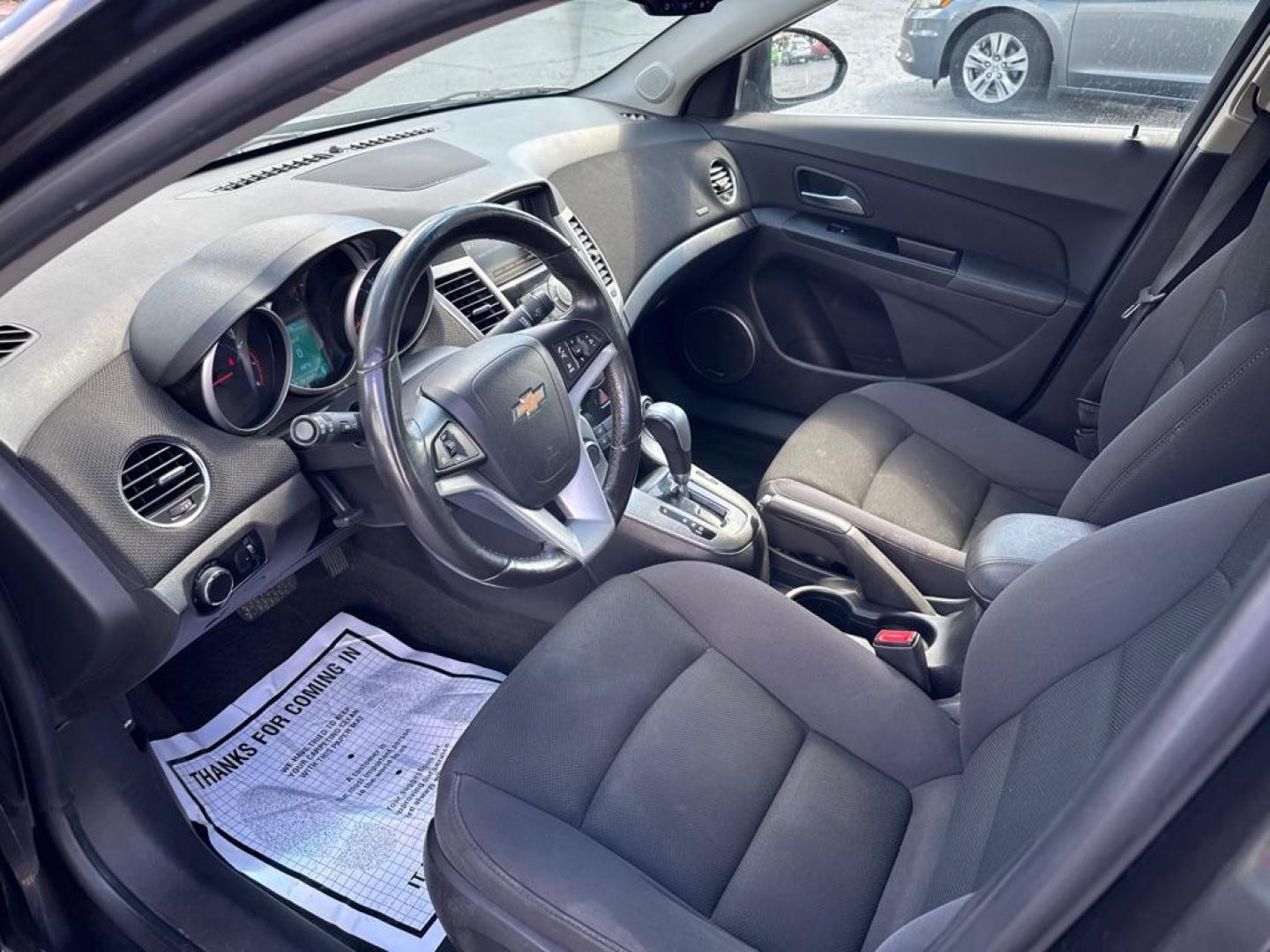 2013 GRAY CHEVROLET CRUZE LT (1G1PC5SB1D7) with an 1.4L engine, Automatic transmission, located at 2929 9th St. West, Bradenton, 34205, (941) 242-2810, 27.473591, -82.570679 - Photo#11