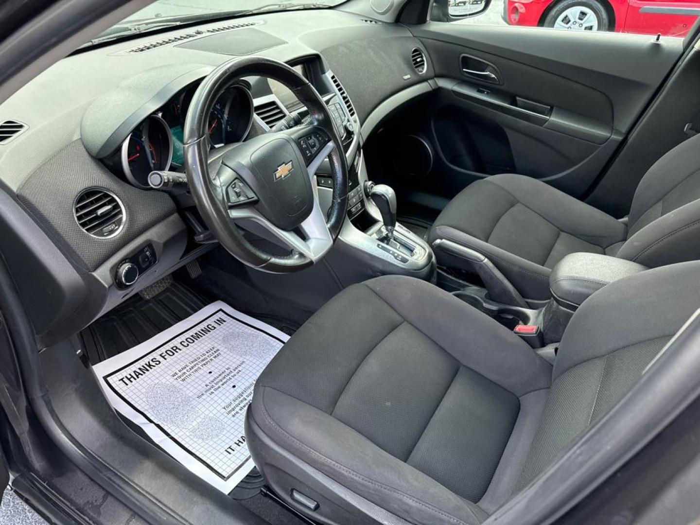 2013 GRAY CHEVROLET CRUZE LT (1G1PC5SB1D7) with an 1.4L engine, Automatic transmission, located at 2929 9th St. West, Bradenton, 34205, (941) 242-2810, 27.473591, -82.570679 - Photo#8