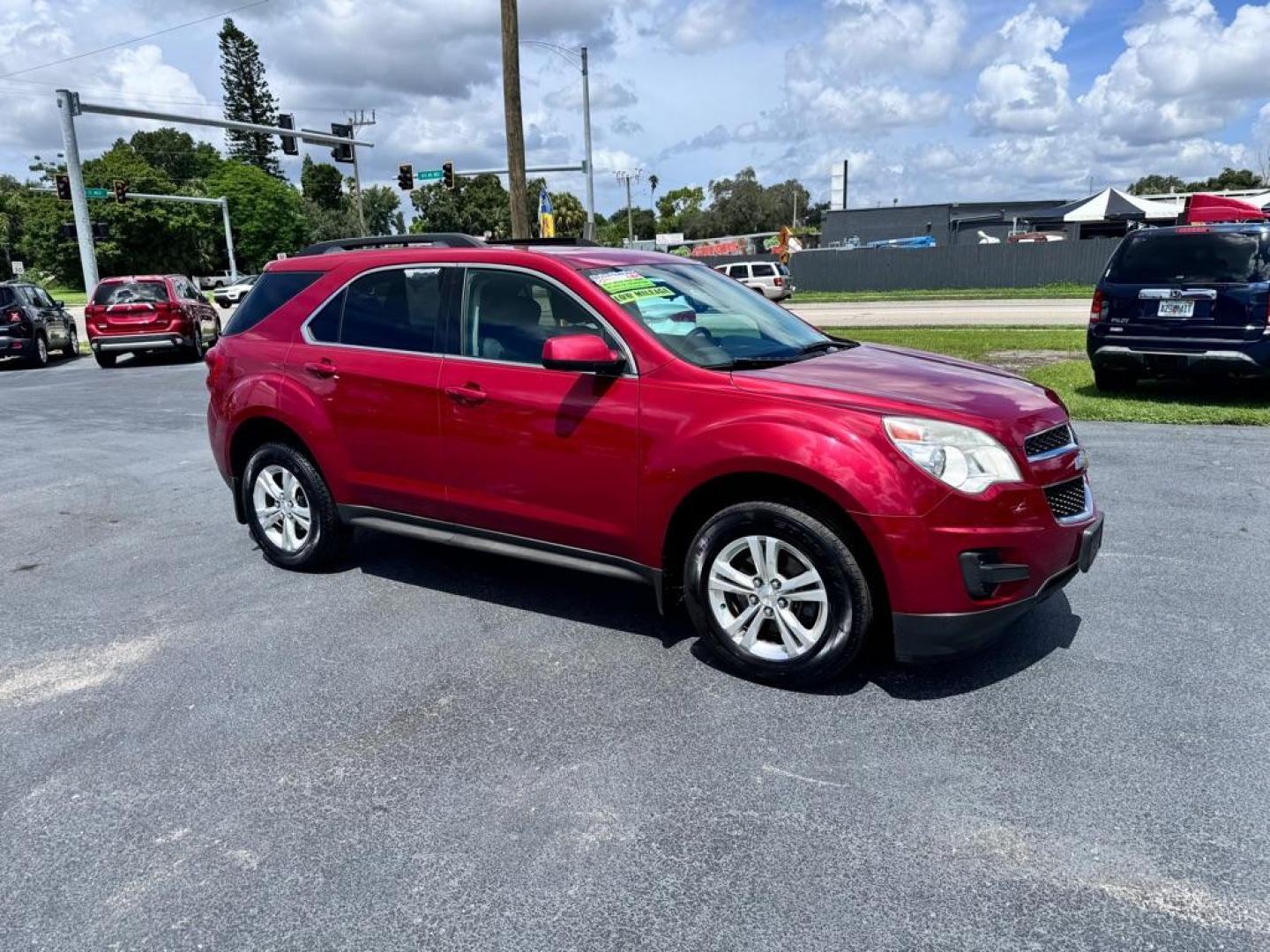 2015 RED CHEVROLET EQUINOX LT (2GNALBEK5F6) with an 2.4L engine, Automatic transmission, located at 2929 9th St. West, Bradenton, 34205, (941) 242-2810, 27.473591, -82.570679 - Photo#0