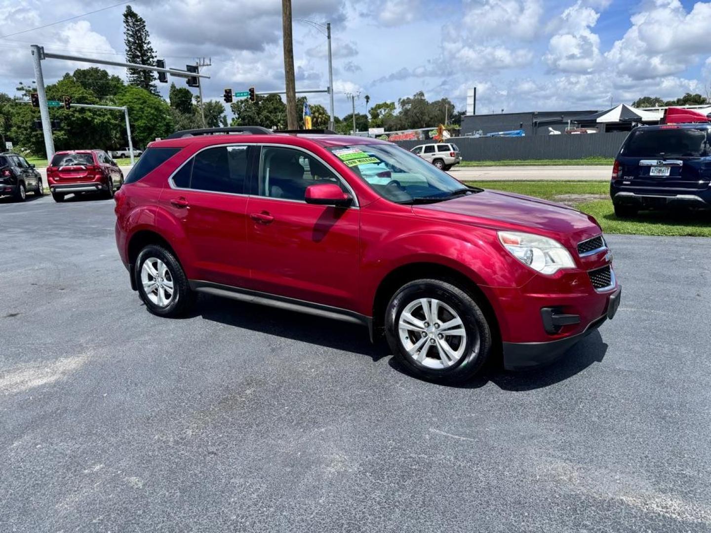 2015 RED CHEVROLET EQUINOX LT (2GNALBEK5F6) with an 2.4L engine, Automatic transmission, located at 2929 9th St. West, Bradenton, 34205, (941) 242-2810, 27.473591, -82.570679 - Photo#1