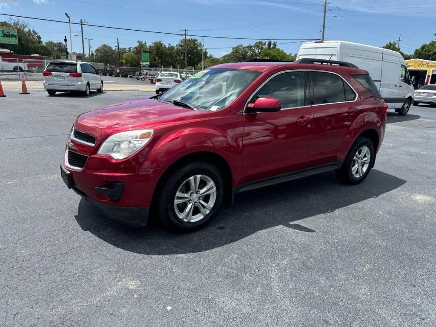 2015 RED CHEVROLET EQUINOX LT (2GNALBEK5F6) with an 2.4L engine, Automatic transmission, located at 2929 9th St. West, Bradenton, 34205, (941) 242-2810, 27.473591, -82.570679 - Photo#3