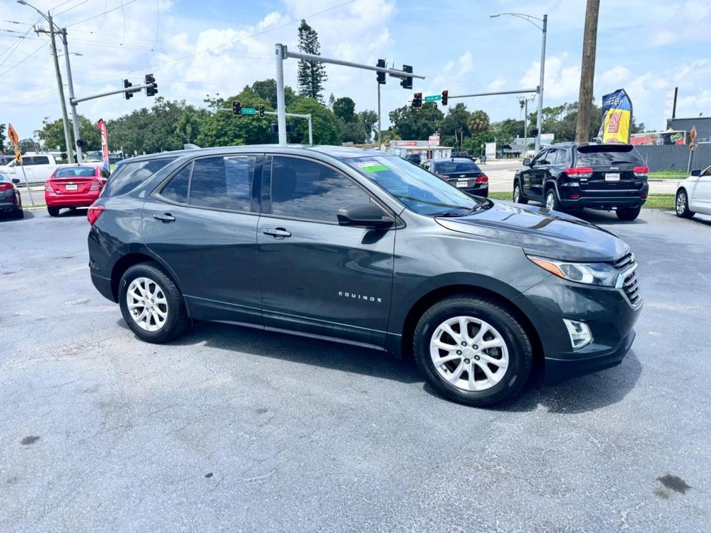 2019 GRAY CHEVROLET EQUINOX LS (3GNAXHEV7KS) with an 1.5L engine, Automatic transmission, located at 2929 9th St. West, Bradenton, 34205, (941) 242-2810, 27.473591, -82.570679 - Thanks for inquring into DriveNation USA! All vehicles listed can be viewed at www.drivenationusa.com for vehicle history reports and additonal info. We cannot quote any terms such as down payments or monthly payments without an application. You can apply directly at www.drivenationusa.com or by con - Photo#1