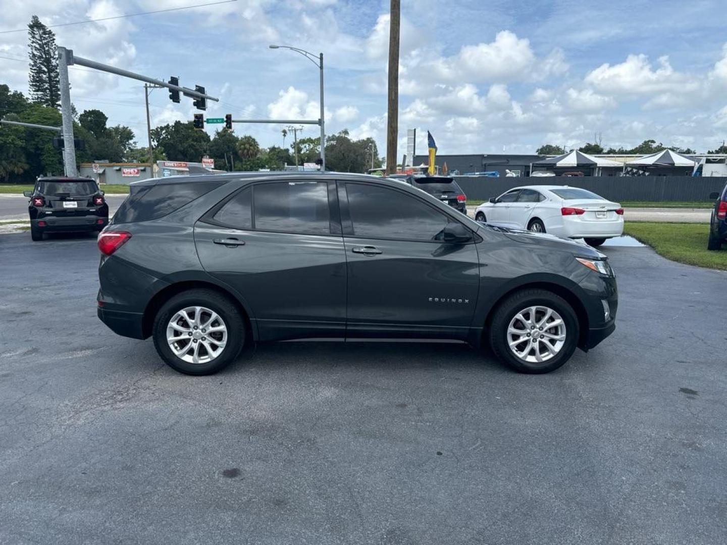 2019 GRAY CHEVROLET EQUINOX LS (3GNAXHEV7KS) with an 1.5L engine, Automatic transmission, located at 2929 9th St. West, Bradenton, 34205, (941) 242-2810, 27.473591, -82.570679 - Photo#8