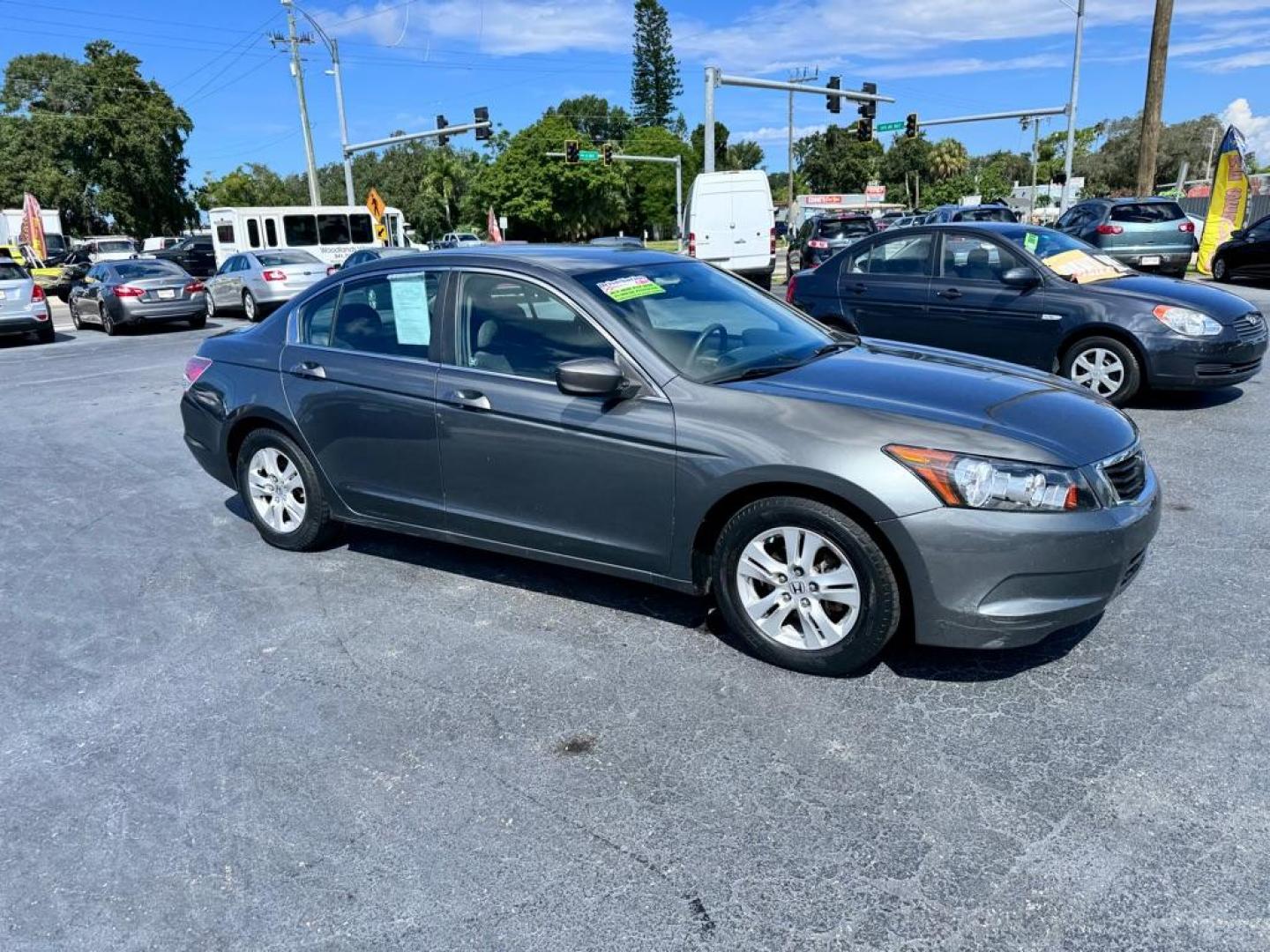 2010 GRAY HONDA ACCORD LXP (1HGCP2F40AA) with an 2.4L engine, Automatic transmission, located at 2929 9th St. West, Bradenton, 34205, (941) 242-2810, 27.473591, -82.570679 - Photo#1