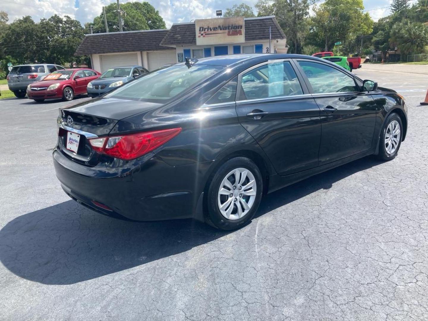 2012 BLACK HYUNDAI SONATA GLS (5NPEB4AC7CH) with an 2.4L engine, Automatic transmission, located at 2929 9th St. West, Bradenton, 34205, (941) 242-2810, 27.473591, -82.570679 - Photo#3