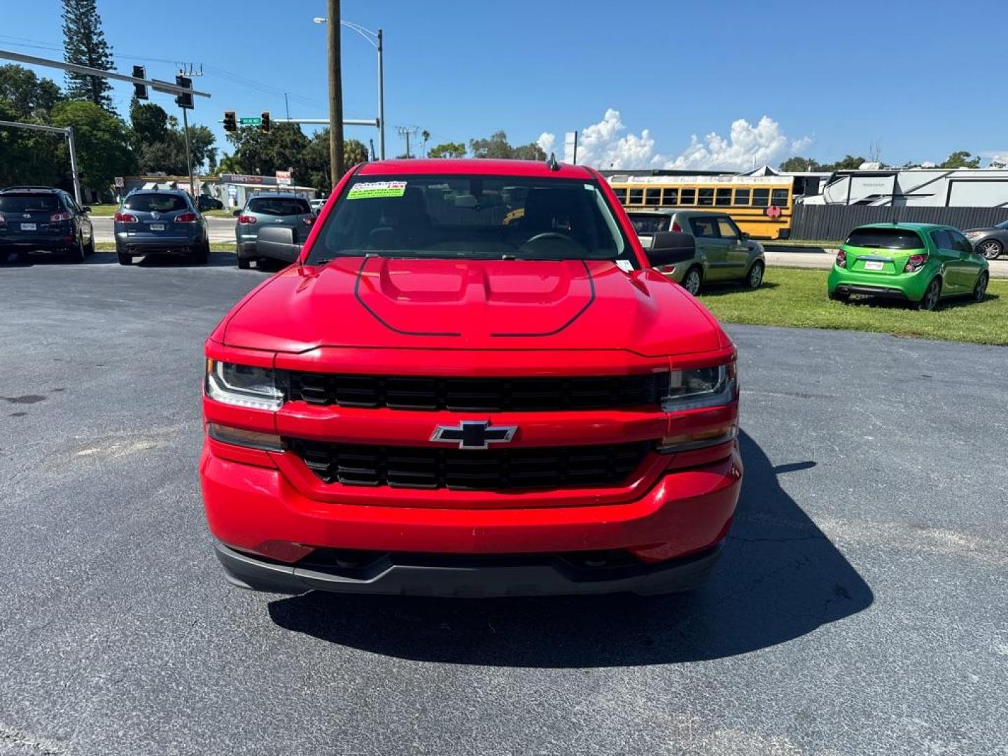 2018 RED CHEVROLET SILVERADO 1500 CUSTOM (1GCRCPEH9JZ) with an 4.3L engine, Automatic transmission, located at 2929 9th St. West, Bradenton, 34205, (941) 242-2810, 27.473591, -82.570679 - Thanks for inquring into DriveNation USA! All vehicles listed can be viewed at www.drivenationusa.com for vehicle history reports and additonal info. We cannot quote any terms such as down payments or monthly payments without an application. You can apply directly at www.drivenationusa.com or by con - Photo#3