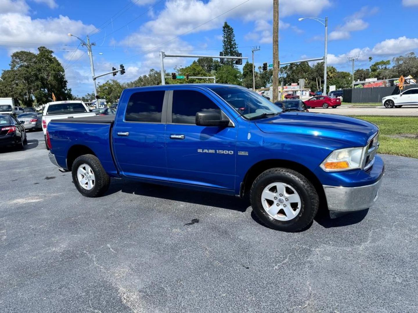 2011 BLUE DODGE RAM 1500 (1D7RV1CT7BS) with an 5.7L engine, Automatic transmission, located at 2929 9th St. West, Bradenton, 34205, (941) 242-2810, 27.473591, -82.570679 - Photo#0