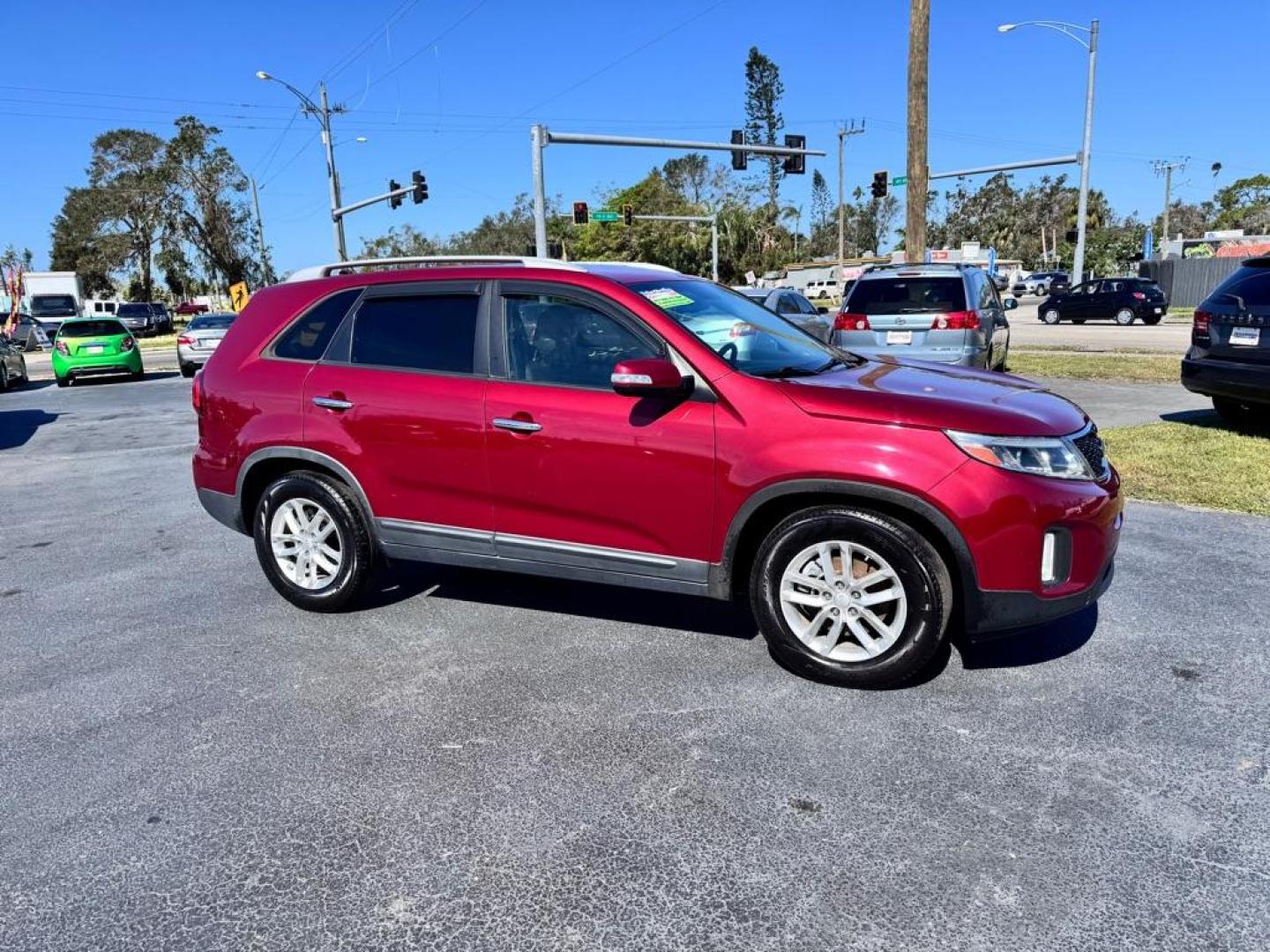 2014 RED KIA SORENTO LX (5XYKT3A61EG) with an 2.4L engine, Automatic transmission, located at 2929 9th St. West, Bradenton, 34205, (941) 242-2810, 27.473591, -82.570679 - Thanks for inquring into DriveNation USA! All vehicles listed can be viewed at www.drivenationusa.com for vehicle history reports and additonal info. We cannot quote any terms such as down payments or monthly payments without an application. You can apply directly at www.drivenationusa.com or by con - Photo#1