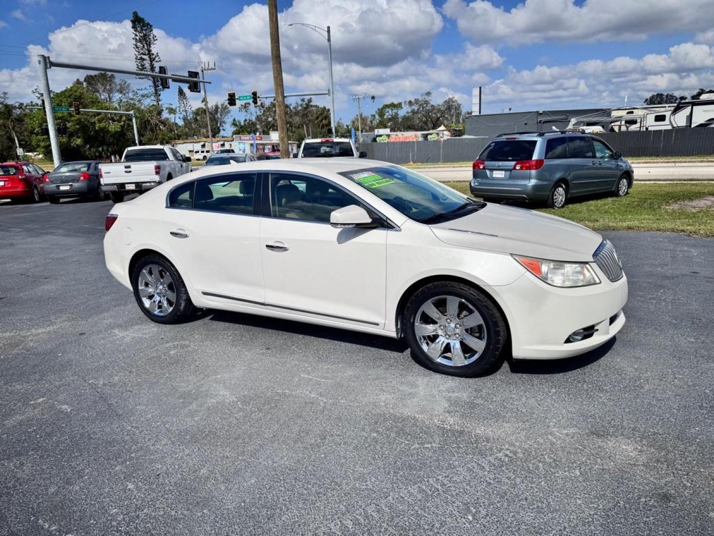 2011 WHITE BUICK LACROSSE CXL (1G4GC5ED2BF) with an 3.6L engine, Automatic transmission - Thanks for inquring into DriveNation USA! All vehicles listed can be viewed at www.drivenationusa.com for vehicle history reports and additonal info. We cannot quote any terms such as down payments or monthly payments without an application. You can apply directly at www.drivenationusa.com or by con - Photo#2