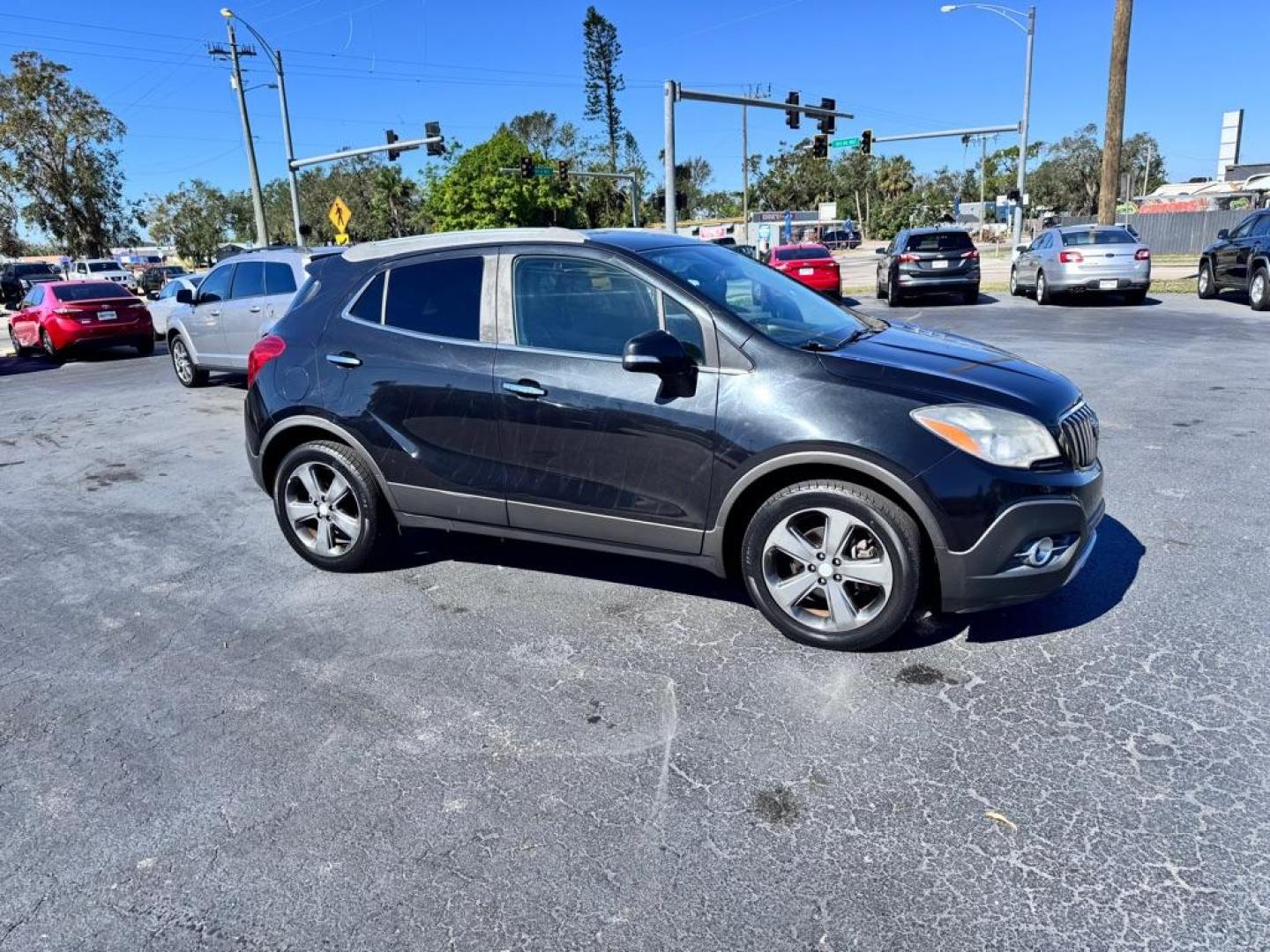 2014 GRAY BUICK ENCORE CONVENIENCE (KL4CJBSB3EB) with an 1.4L engine, Automatic transmission, located at 2929 9th St. West, Bradenton, 34205, (941) 242-2810, 27.473591, -82.570679 - Thanks for inquring into DriveNation USA! All vehicles listed can be viewed at www.drivenationusa.com for vehicle history reports and additonal info. We cannot quote any terms such as down payments or monthly payments without an application. You can apply directly at www.drivenationusa.com or by con - Photo#0