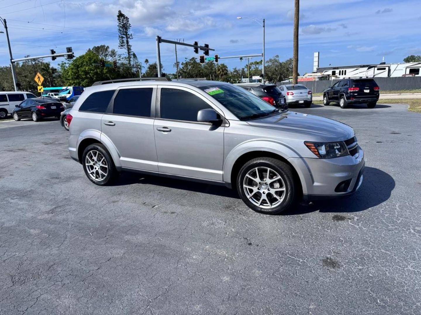 2017 SILVER DODGE JOURNEY GT (3C4PDDEG0HT) with an 3.6L engine, Automatic transmission, located at 2929 9th St. West, Bradenton, 34205, (941) 242-2810, 27.473591, -82.570679 - Thanks for inquring into DriveNation USA! All vehicles listed can be viewed at www.drivenationusa.com for vehicle history reports and additonal info. We cannot quote any terms such as down payments or monthly payments without an application. You can apply directly at www.drivenationusa.com or by con - Photo#1