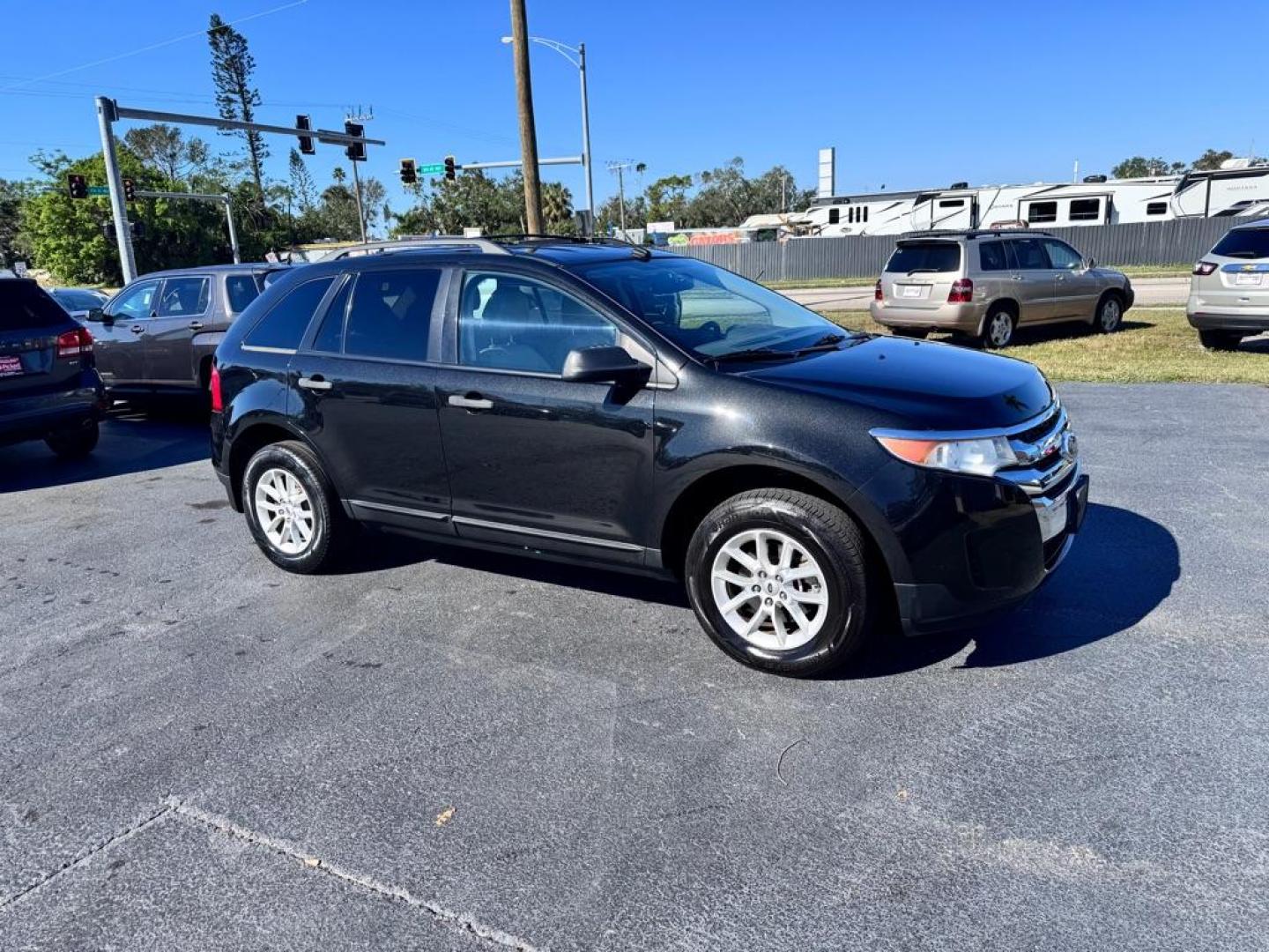 2013 BLACK FORD EDGE SE (2FMDK3GC2DB) with an 3.5L engine, Automatic transmission, located at 2929 9th St. West, Bradenton, 34205, (941) 242-2810, 27.473591, -82.570679 - Thanks for inquring into DriveNation USA! All vehicles listed can be viewed at www.drivenationusa.com for vehicle history reports and additonal info. We cannot quote any terms such as down payments or monthly payments without an application. You can apply directly at www.drivenationusa.com or by con - Photo#0