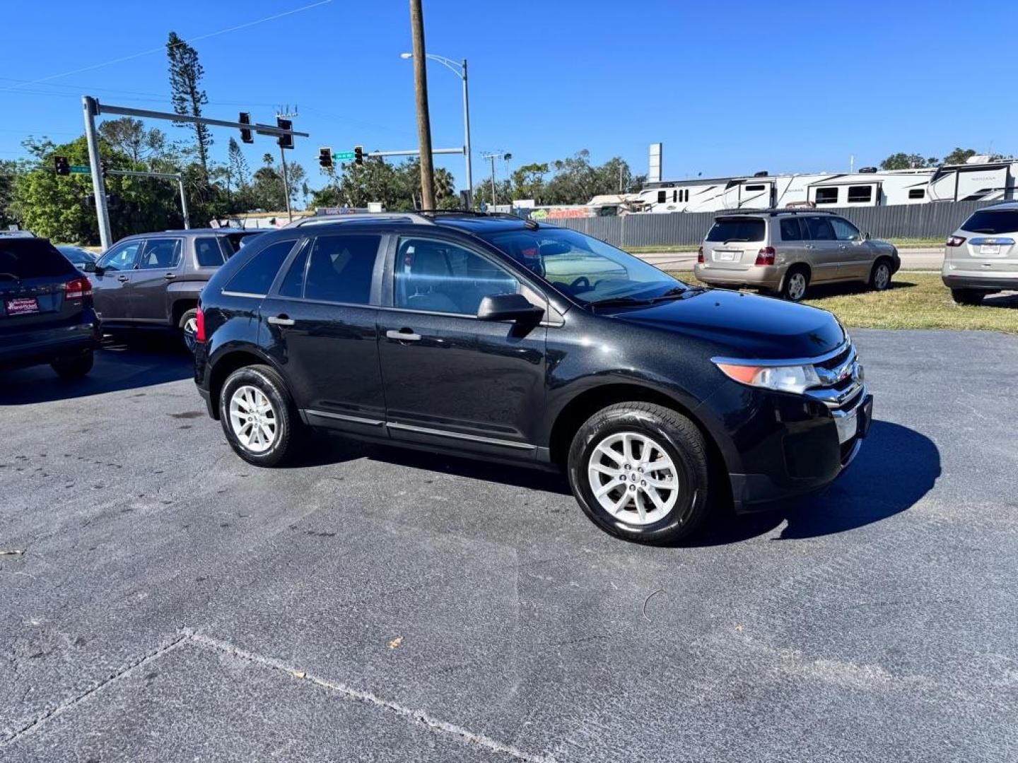 2013 BLACK FORD EDGE SE (2FMDK3GC2DB) with an 3.5L engine, Automatic transmission, located at 2929 9th St. West, Bradenton, 34205, (941) 242-2810, 27.473591, -82.570679 - Thanks for inquring into DriveNation USA! All vehicles listed can be viewed at www.drivenationusa.com for vehicle history reports and additonal info. We cannot quote any terms such as down payments or monthly payments without an application. You can apply directly at www.drivenationusa.com or by con - Photo#1