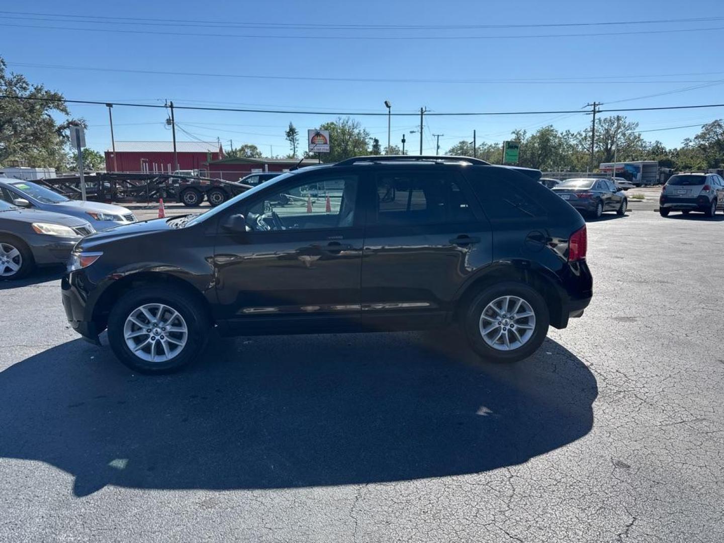 2013 BLACK FORD EDGE SE (2FMDK3GC2DB) with an 3.5L engine, Automatic transmission, located at 2929 9th St. West, Bradenton, 34205, (941) 242-2810, 27.473591, -82.570679 - Thanks for inquring into DriveNation USA! All vehicles listed can be viewed at www.drivenationusa.com for vehicle history reports and additonal info. We cannot quote any terms such as down payments or monthly payments without an application. You can apply directly at www.drivenationusa.com or by con - Photo#4