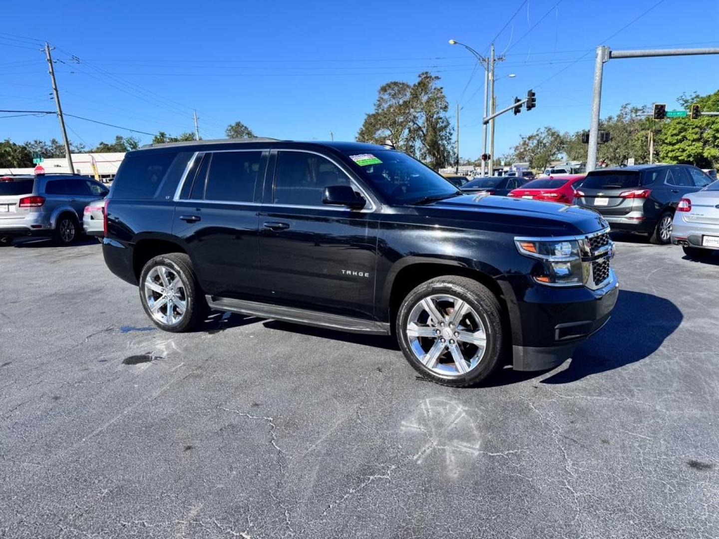 2016 BLACK CHEVROLET TAHOE 1500 LTZ (1GNSCBKC7GR) with an 5.3L engine, Automatic transmission, located at 2929 9th St. West, Bradenton, 34205, (941) 242-2810, 27.473591, -82.570679 - Thanks for inquring into DriveNation USA! All vehicles listed can be viewed at www.drivenationusa.com for vehicle history reports and additonal info. We cannot quote any terms such as down payments or monthly payments without an application. You can apply directly at www.drivenationusa.com or by con - Photo#0