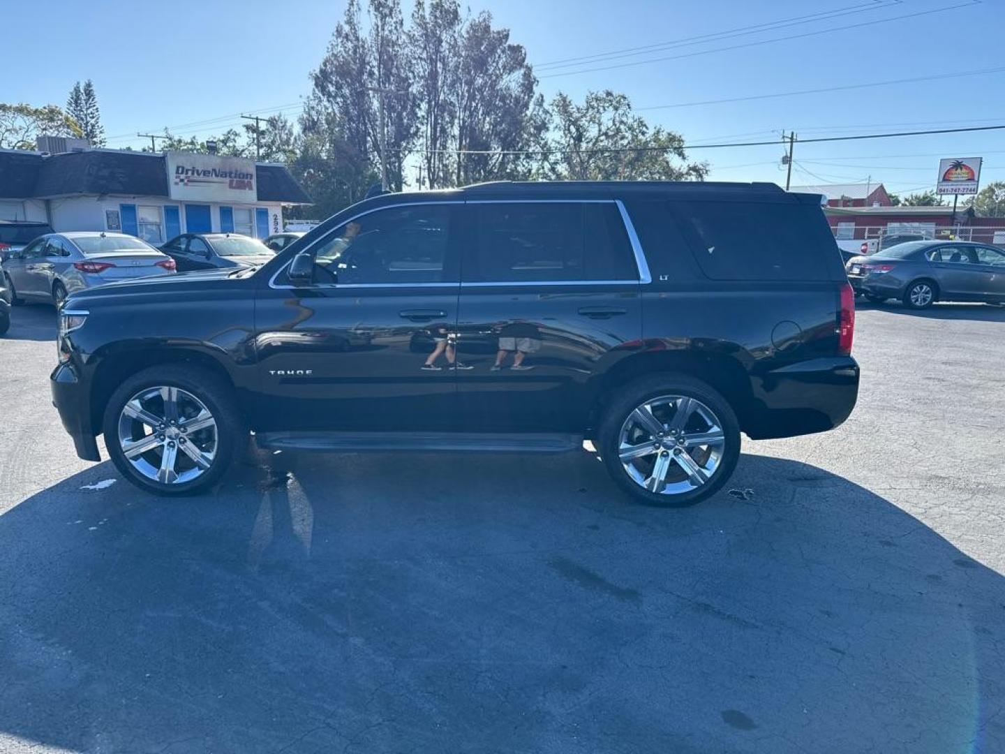 2016 BLACK CHEVROLET TAHOE 1500 LTZ (1GNSCBKC7GR) with an 5.3L engine, Automatic transmission, located at 2929 9th St. West, Bradenton, 34205, (941) 242-2810, 27.473591, -82.570679 - Thanks for inquring into DriveNation USA! All vehicles listed can be viewed at www.drivenationusa.com for vehicle history reports and additonal info. We cannot quote any terms such as down payments or monthly payments without an application. You can apply directly at www.drivenationusa.com or by con - Photo#4