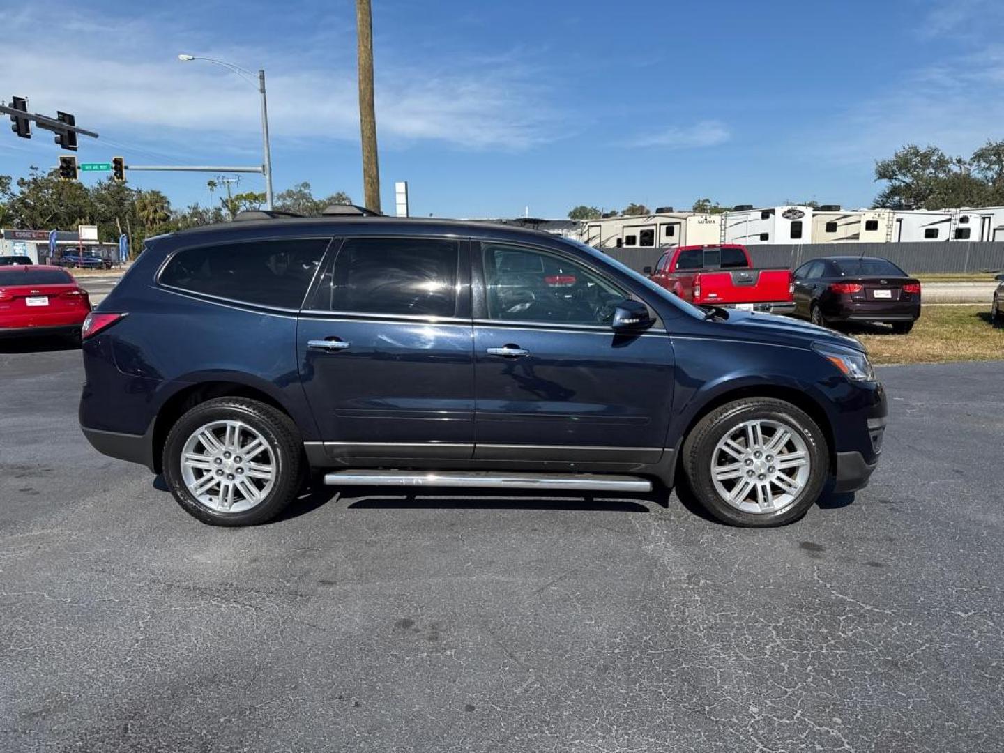 2015 BLUE CHEVROLET TRAVERSE LT (1GNKRGKD0FJ) with an 3.6L engine, Automatic transmission, located at 2929 9th St. West, Bradenton, 34205, (941) 242-2810, 27.473591, -82.570679 - Thanks for inquring into DriveNation USA! All vehicles listed can be viewed at www.drivenationusa.com for vehicle history reports and additonal info. We cannot quote any terms such as down payments or monthly payments without an application. You can apply directly at www.drivenationusa.com or by con - Photo#8