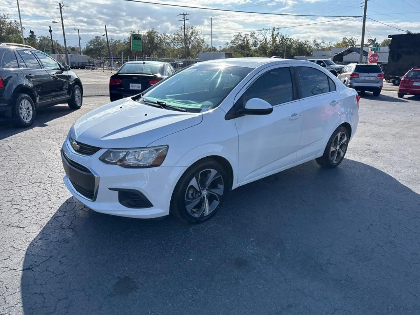 2017 WHITE CHEVROLET SONIC PREMIER (1G1JF5SB6H4) with an 1.4L engine, Automatic transmission, located at 2929 9th St. West, Bradenton, 34205, (941) 242-2810, 27.473591, -82.570679 - Thanks for inquring into DriveNation USA! All vehicles listed can be viewed at www.drivenationusa.com for vehicle history reports and additonal info. We cannot quote any terms such as down payments or monthly payments without an application. You can apply directly at www.drivenationusa.com or by con - Photo#3