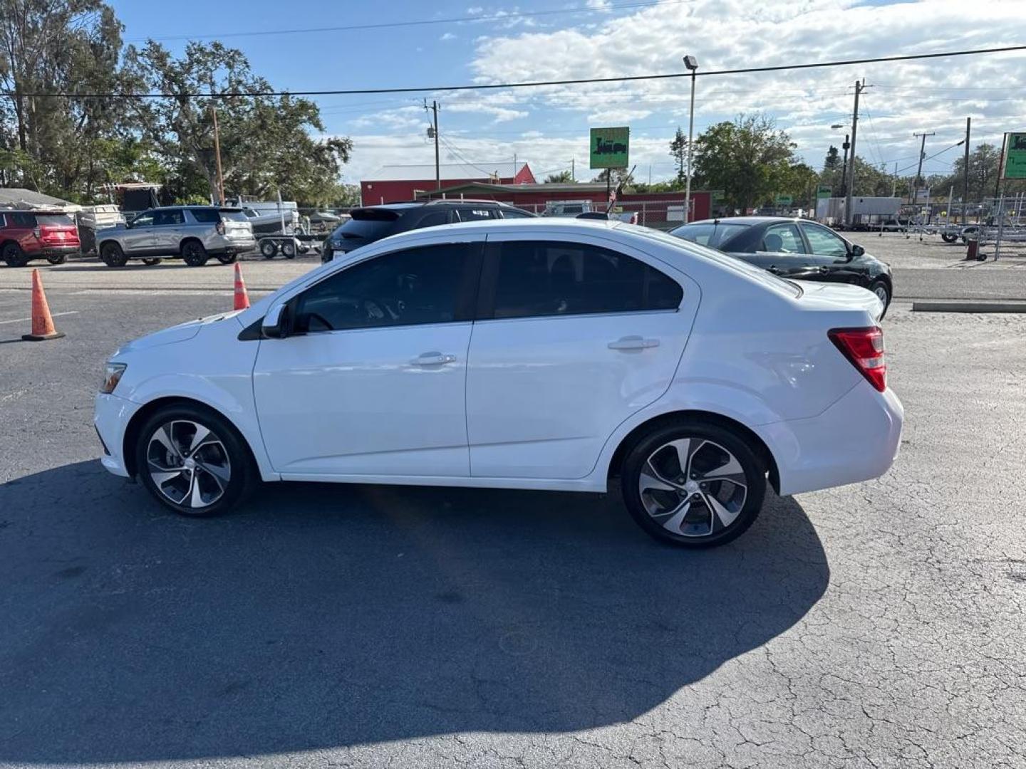 2017 WHITE CHEVROLET SONIC PREMIER (1G1JF5SB6H4) with an 1.4L engine, Automatic transmission, located at 2929 9th St. West, Bradenton, 34205, (941) 242-2810, 27.473591, -82.570679 - Thanks for inquring into DriveNation USA! All vehicles listed can be viewed at www.drivenationusa.com for vehicle history reports and additonal info. We cannot quote any terms such as down payments or monthly payments without an application. You can apply directly at www.drivenationusa.com or by con - Photo#4