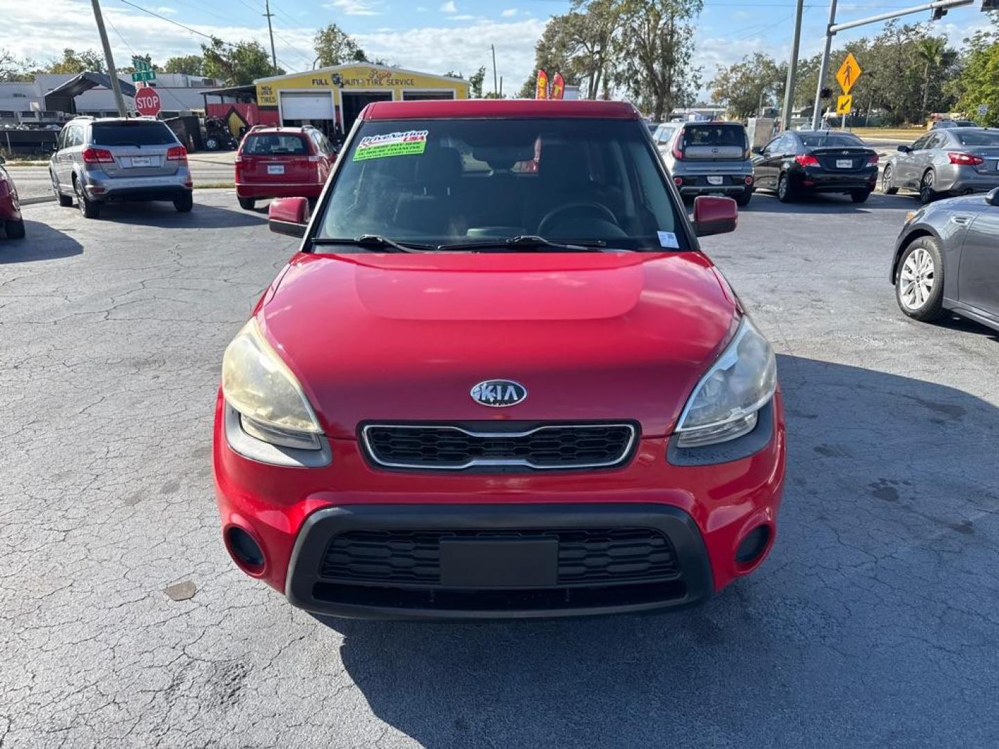 2013 RED KIA SOUL + (KNDJT2A52D7) with an 1.6L engine, Automatic transmission, located at 2929 9th St. West, Bradenton, 34205, (941) 242-2810, 27.473591, -82.570679 - Thanks for inquring into DriveNation USA! All vehicles listed can be viewed at www.drivenationusa.com for vehicle history reports and additonal info. We cannot quote any terms such as down payments or monthly payments without an application. You can apply directly at www.drivenationusa.com or by con - Photo#2