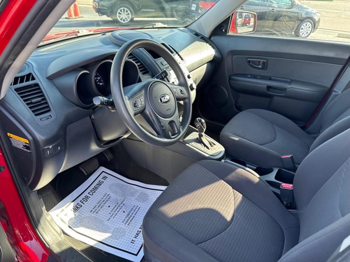 2013 RED KIA SOUL + (KNDJT2A52D7) with an 1.6L engine, Automatic transmission, located at 2929 9th St. West, Bradenton, 34205, (941) 242-2810, 27.473591, -82.570679 - Thanks for inquring into DriveNation USA! All vehicles listed can be viewed at www.drivenationusa.com for vehicle history reports and additonal info. We cannot quote any terms such as down payments or monthly payments without an application. You can apply directly at www.drivenationusa.com or by con - Photo#7