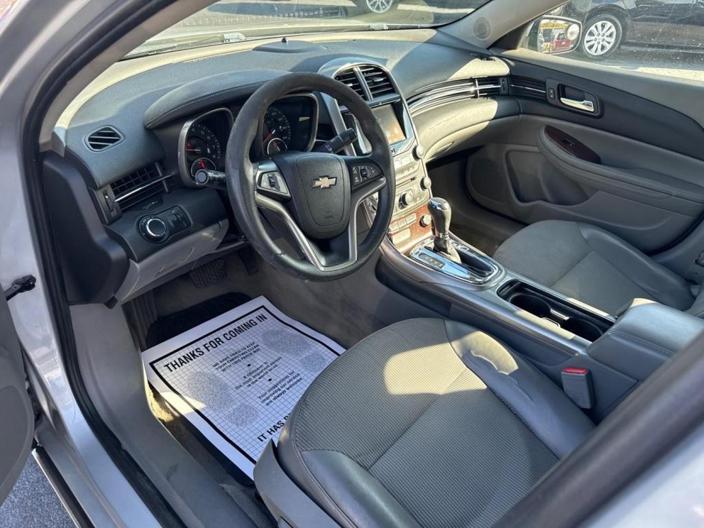 2013 SILVER CHEVROLET MALIBU 1LT (1G11D5RR9DF) with an 2.4L engine, Automatic transmission, located at 2929 9th St. West, Bradenton, 34205, (941) 242-2810, 27.473591, -82.570679 - Photo#7